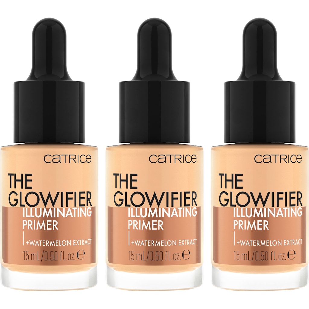 Catrice Primer »Catrice The Glowifier Illuminating Primer 010«, (Set, 3 tlg.)