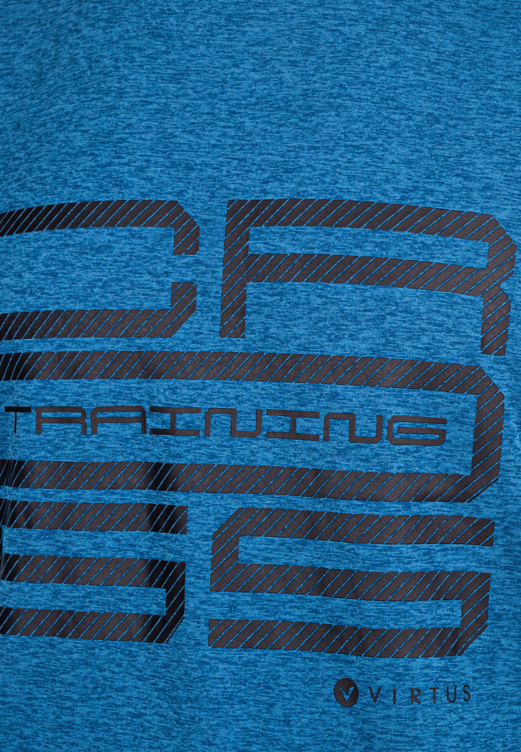 Virtus T-Shirt »SUKER MELANGE«, (1 tlg.), mit coolem Frontprint