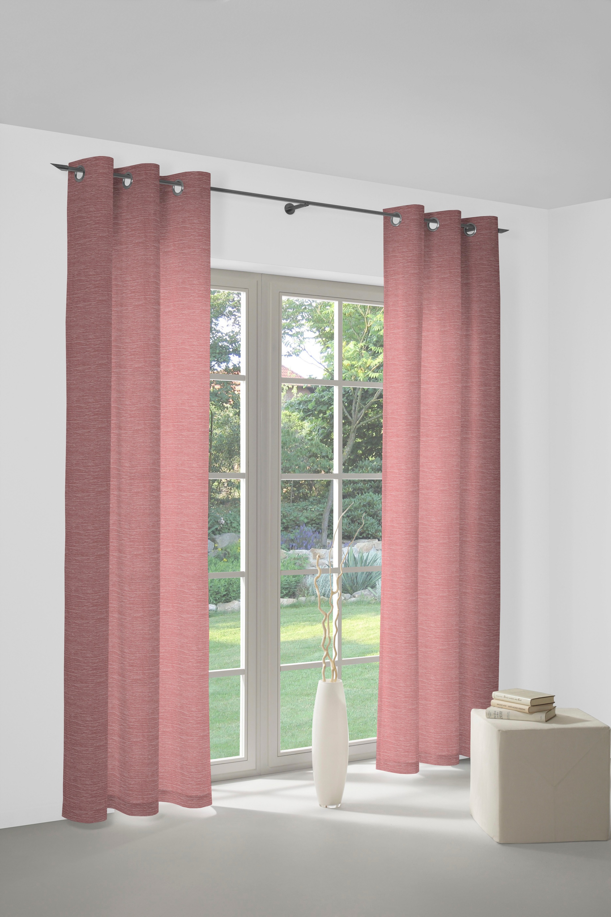 Wirth Vorhang "Trondheim 328 g/m²" Ösen 1 Stk. tlg. nach Maß günstig online kaufen