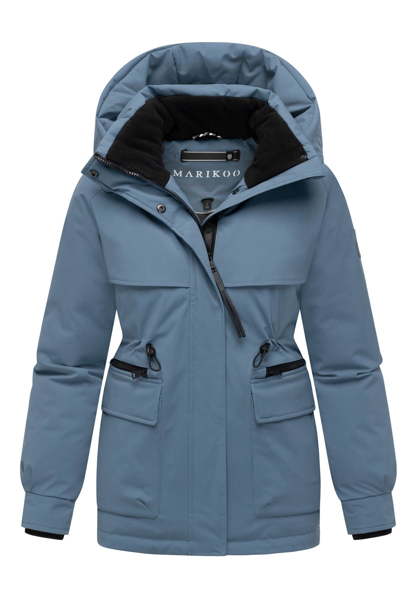 Marikoo Winterjacke »Shigaraa«, mit moderner Front- und Rückenpasse