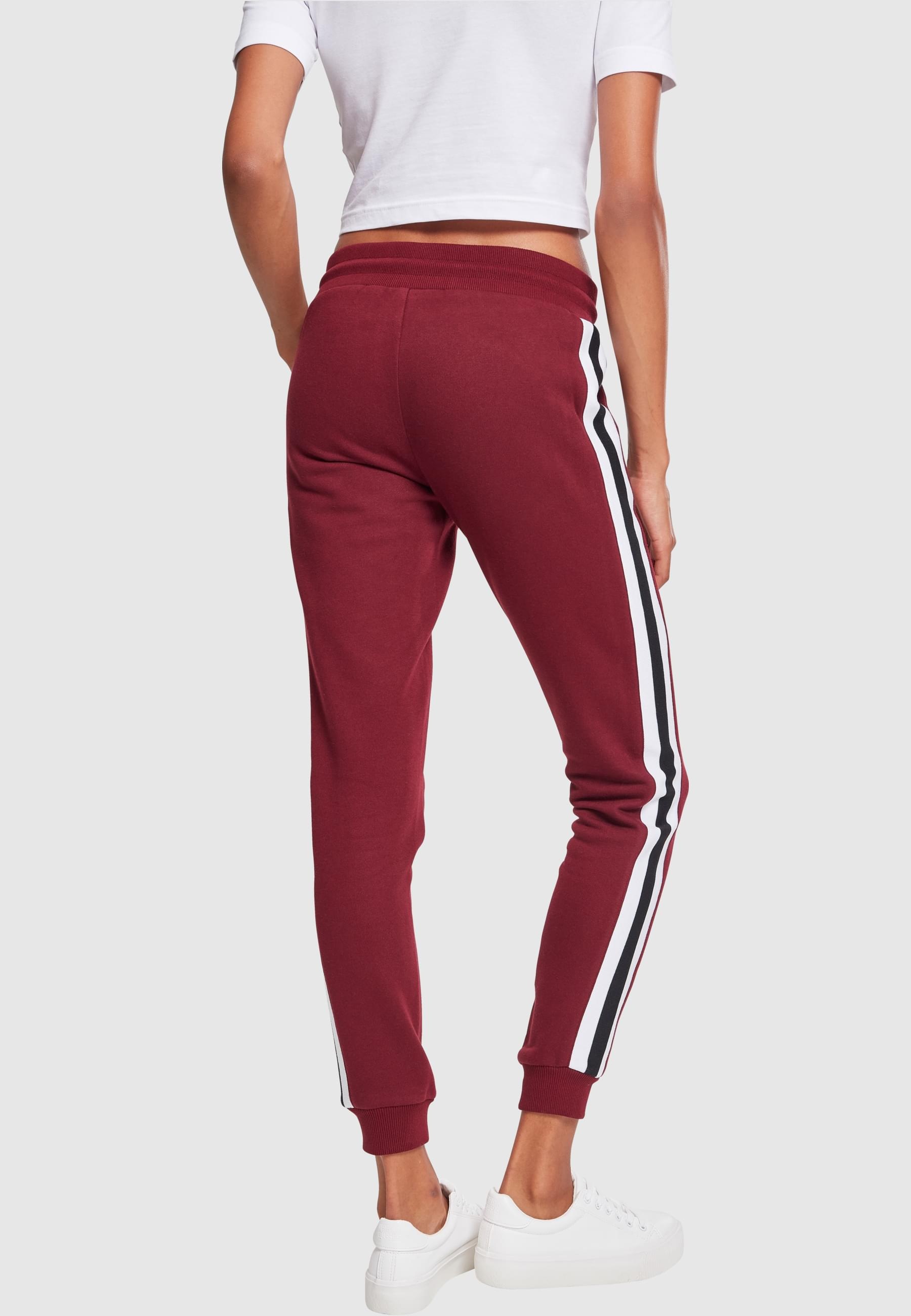URBAN CLASSICS Jogginghose »Urban Classics Damen Ladies College Contrast Sweatpants«, (1 tlg.)