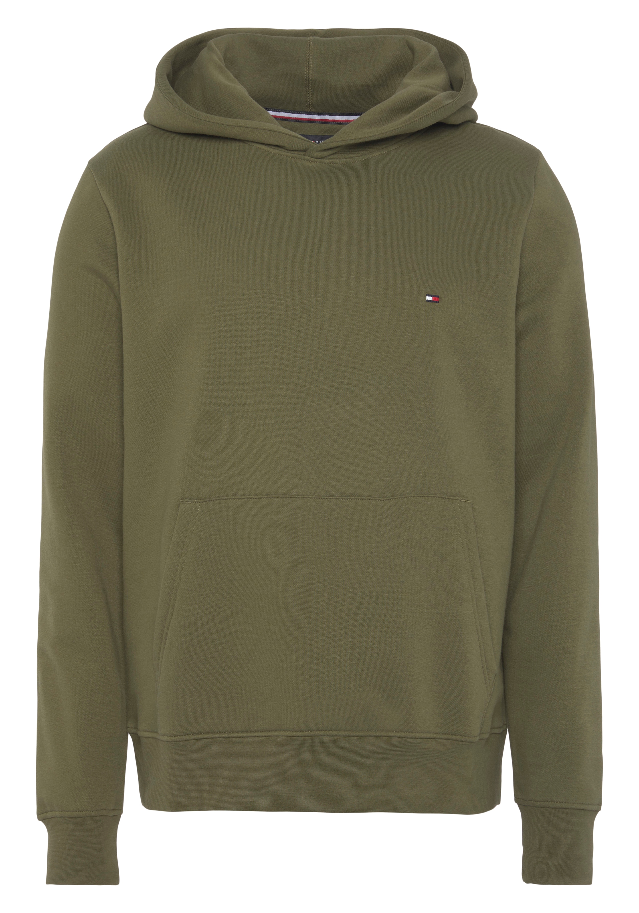 Tommy Hilfiger Hoodie "FLAG LOGO HOODY", mit Kängurutasche vorne