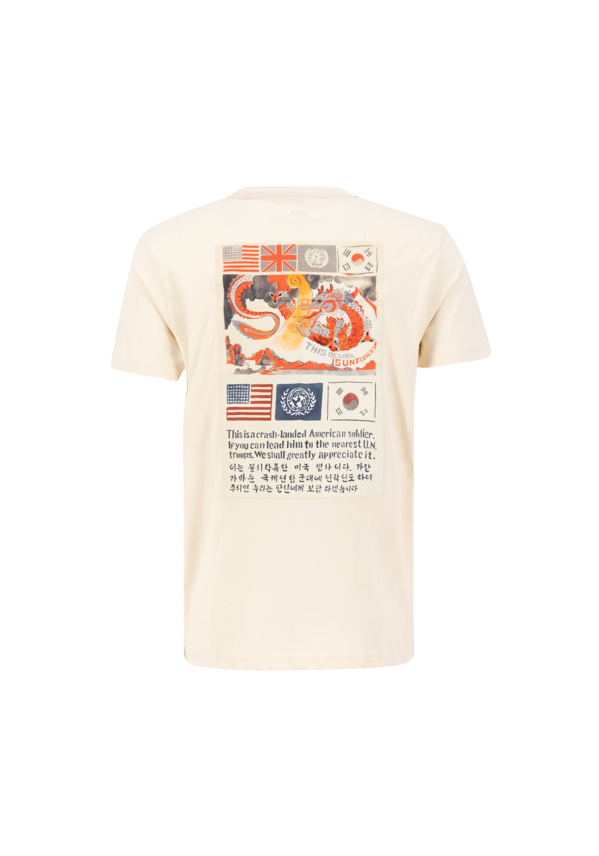 Alpha Industries T-Shirt »USN Blood Chit T-Shirt 2«
