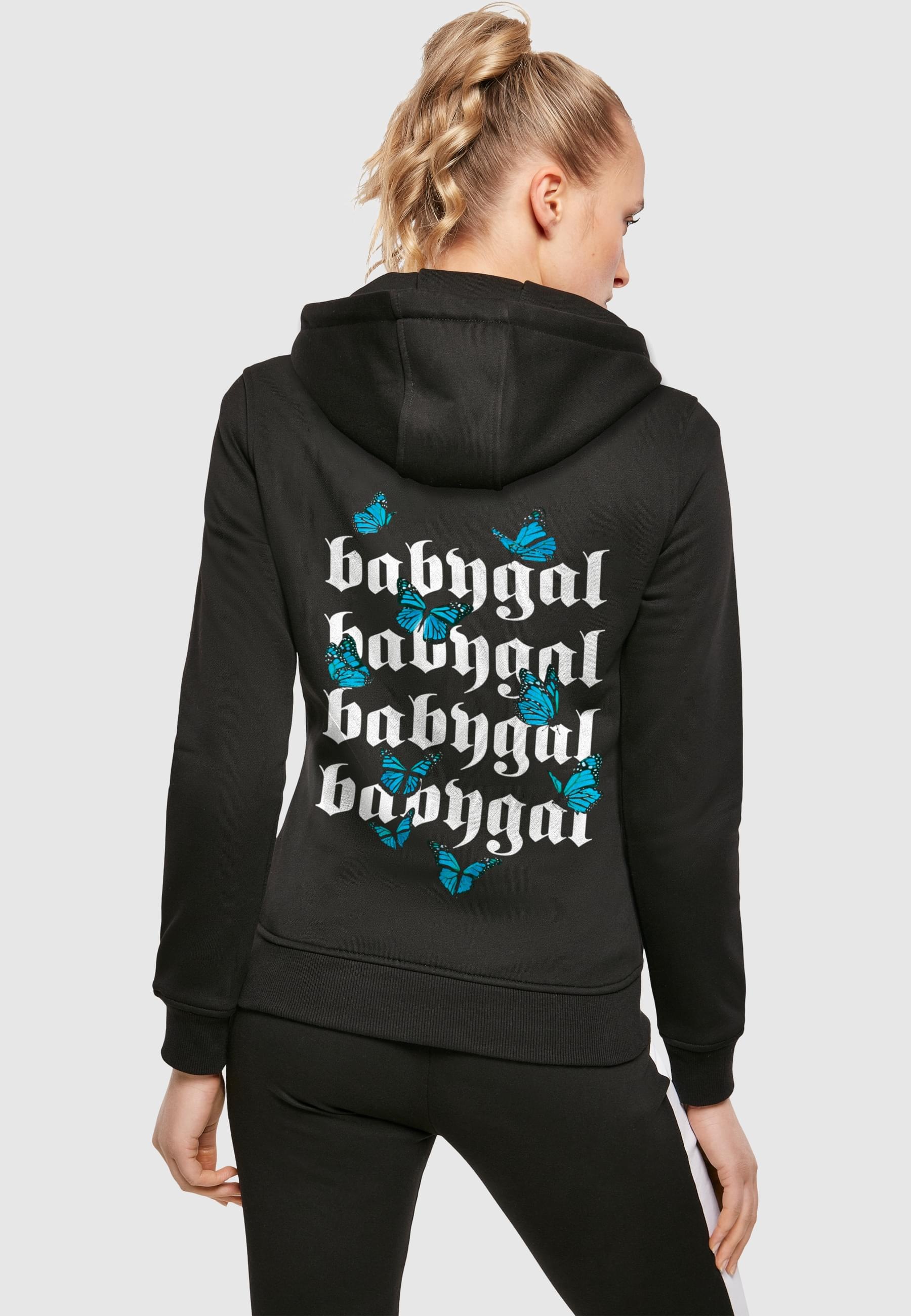 Miss Tee Kapuzenpullover »Miss Tee Damen Babygal Hoody«, (1 tlg.)