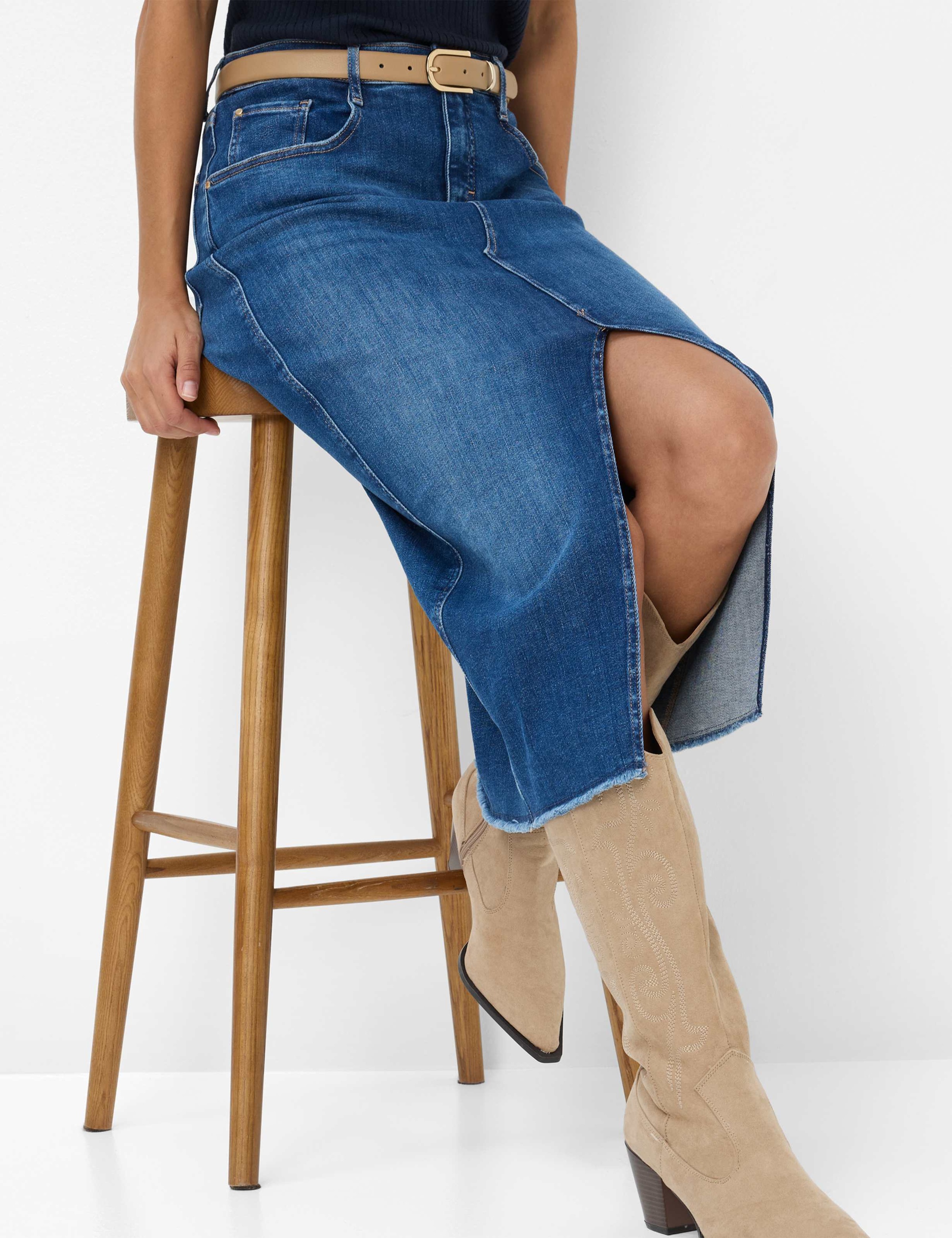 Brax Jeansrock "Style KACIE" günstig online kaufen
