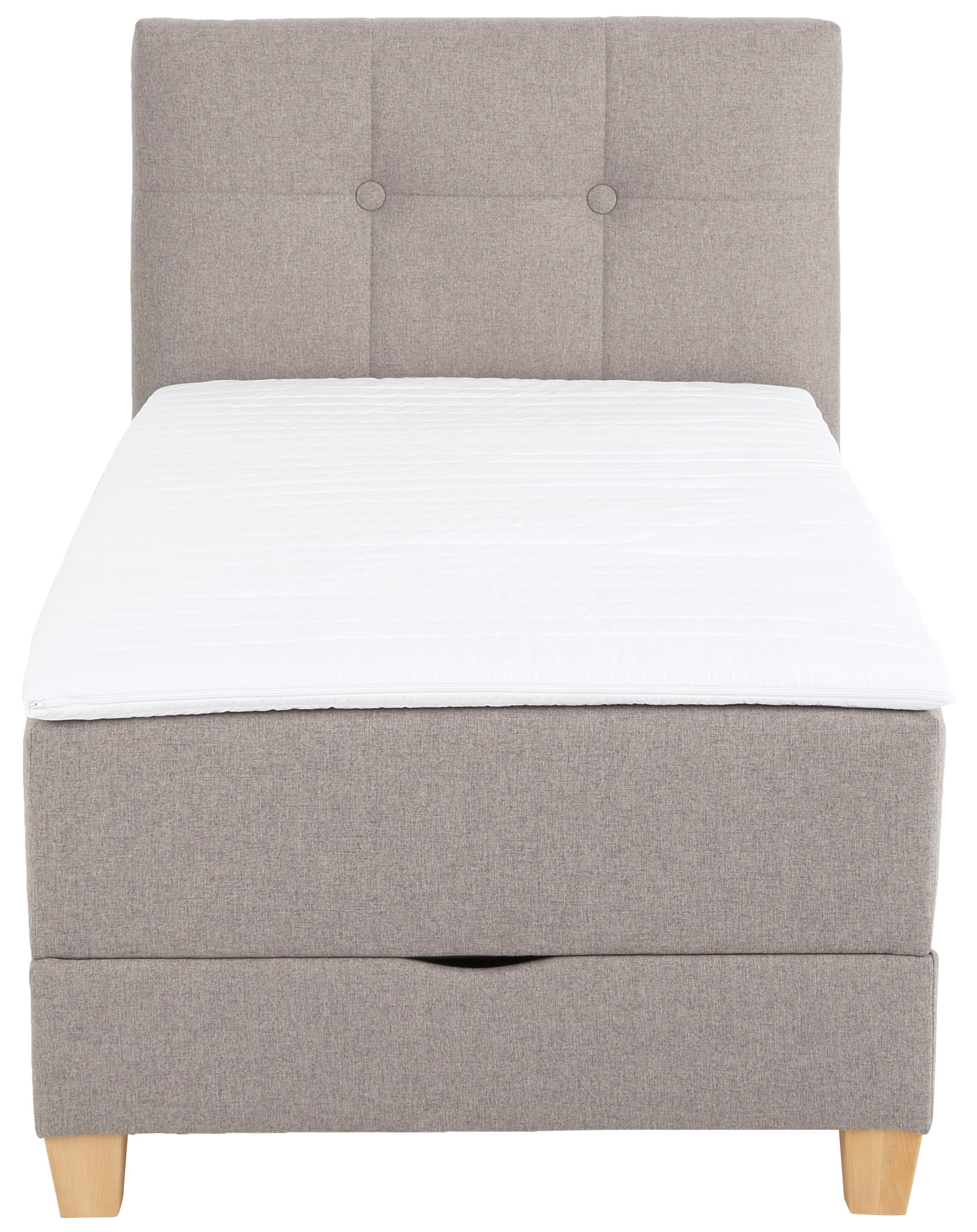 Home affaire Boxbett »Lonrai«, in H2,H3 & H4 und XXL - Überlänge 220cm wählbar, inkl. Topper