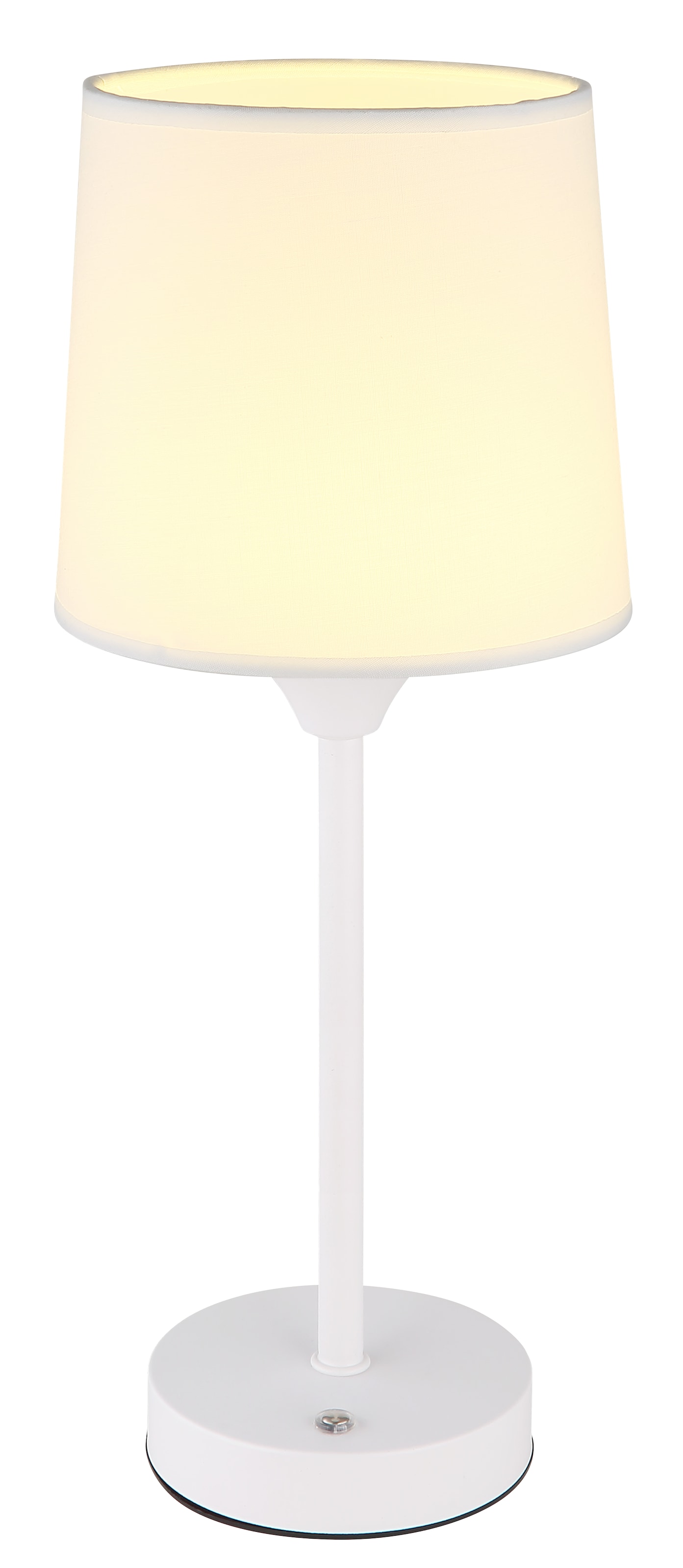 GLOBO LIGHTING LED Tischleuchte »LUNKI«, Leuchtmittel LED-Modul | LED fest integriert, Tischlampe/weiß/Wohnzimmer/Flur/Schlafzimmer/Touch Ein/Aus