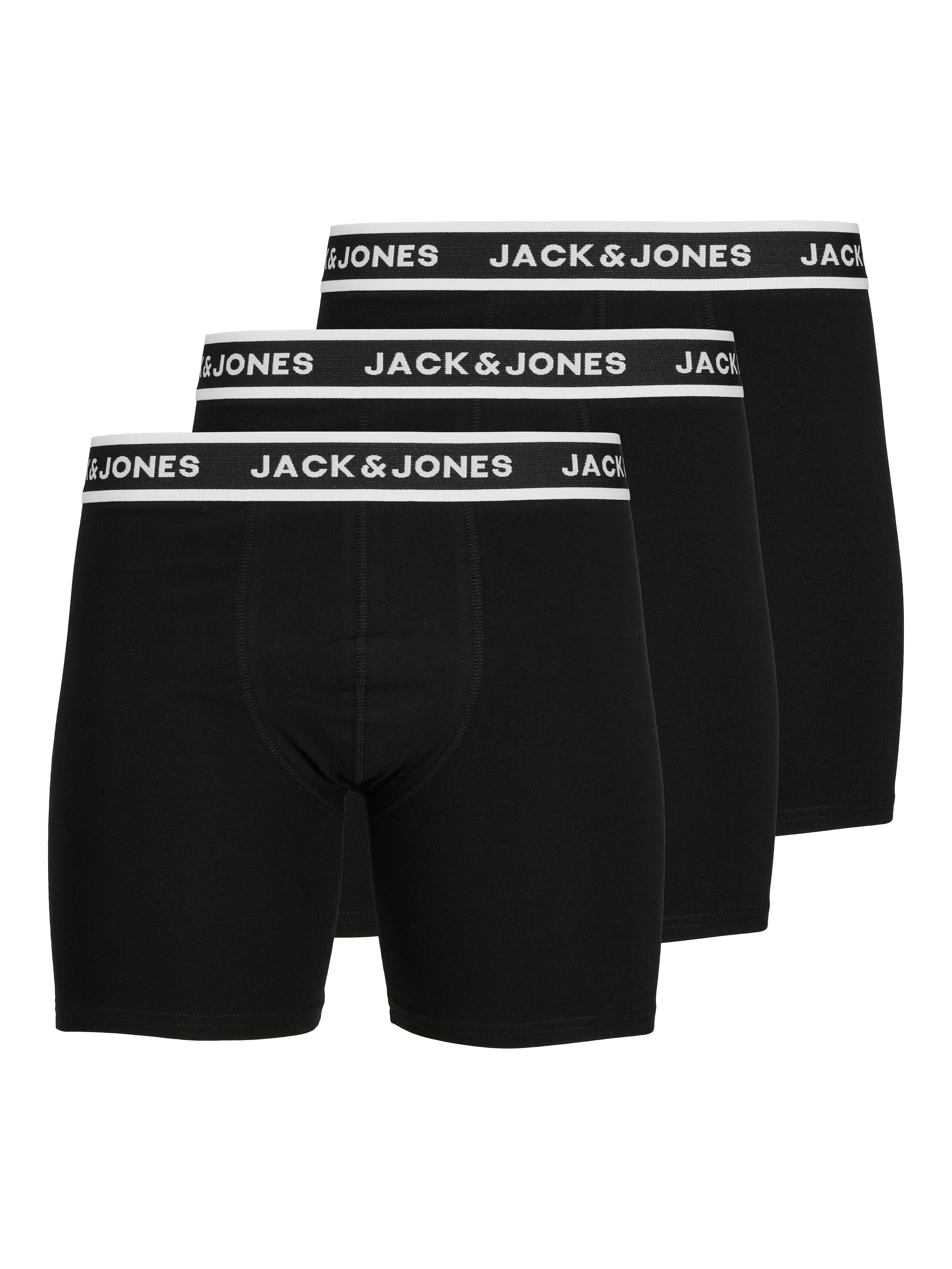 Jack & Jones PlusSize Boxershorts "JACSOLID BOXER BRIEFS 3 PACK PLS NOOS", günstig online kaufen