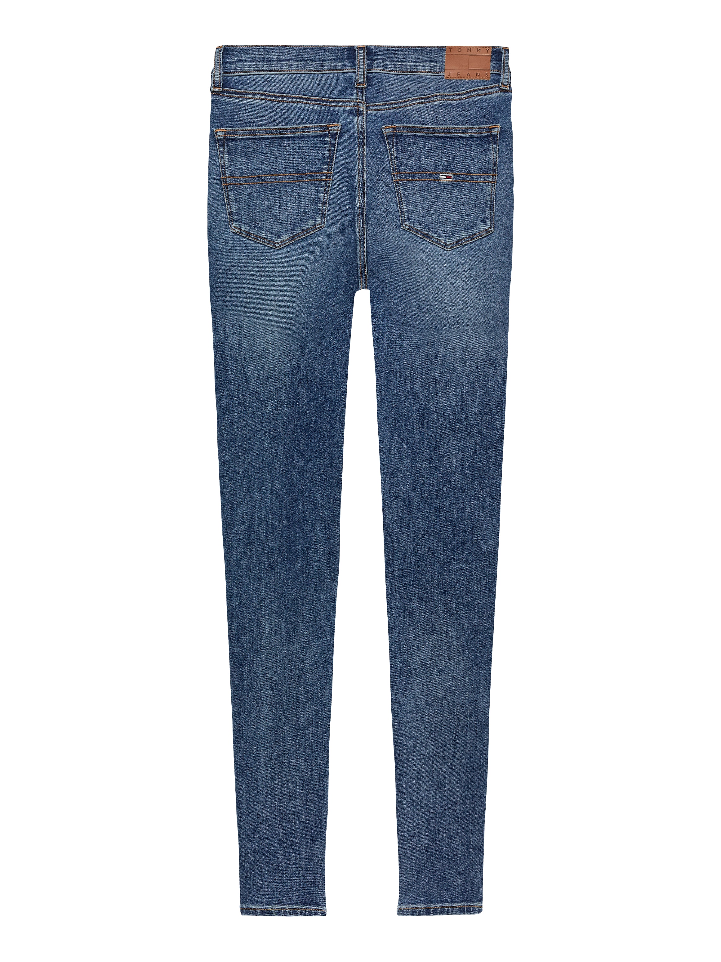 Tommy Jeans Skinny-fit-Jeans »NORA MR SKNY AH1280«, mit Logo-Badge