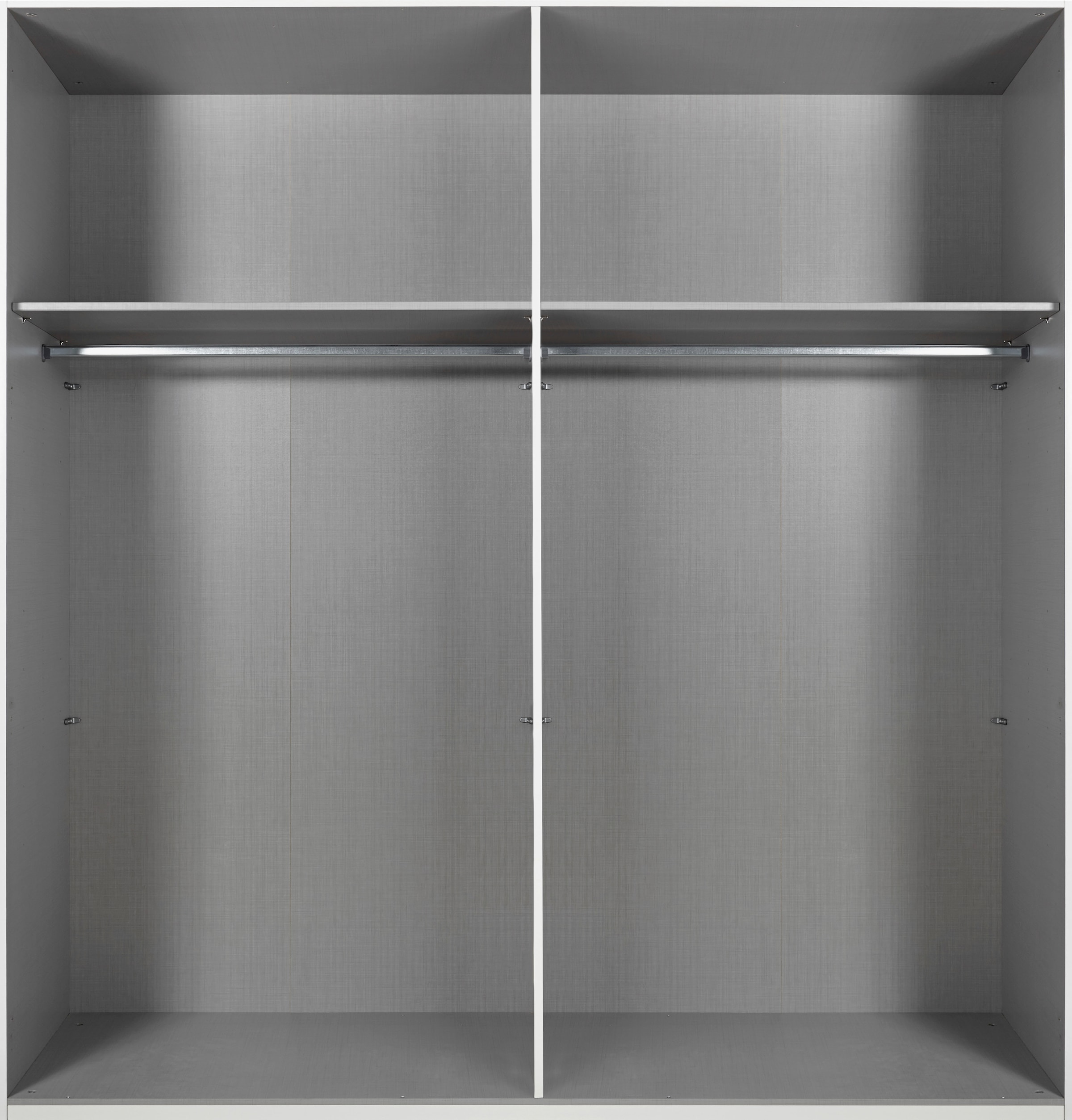 Wimex Schwebetürenschrank »Katar, Kleiderschrank erhältlich in den Breiten 225cm und 270cm« inkl. Spiegel, Akzente in Gold