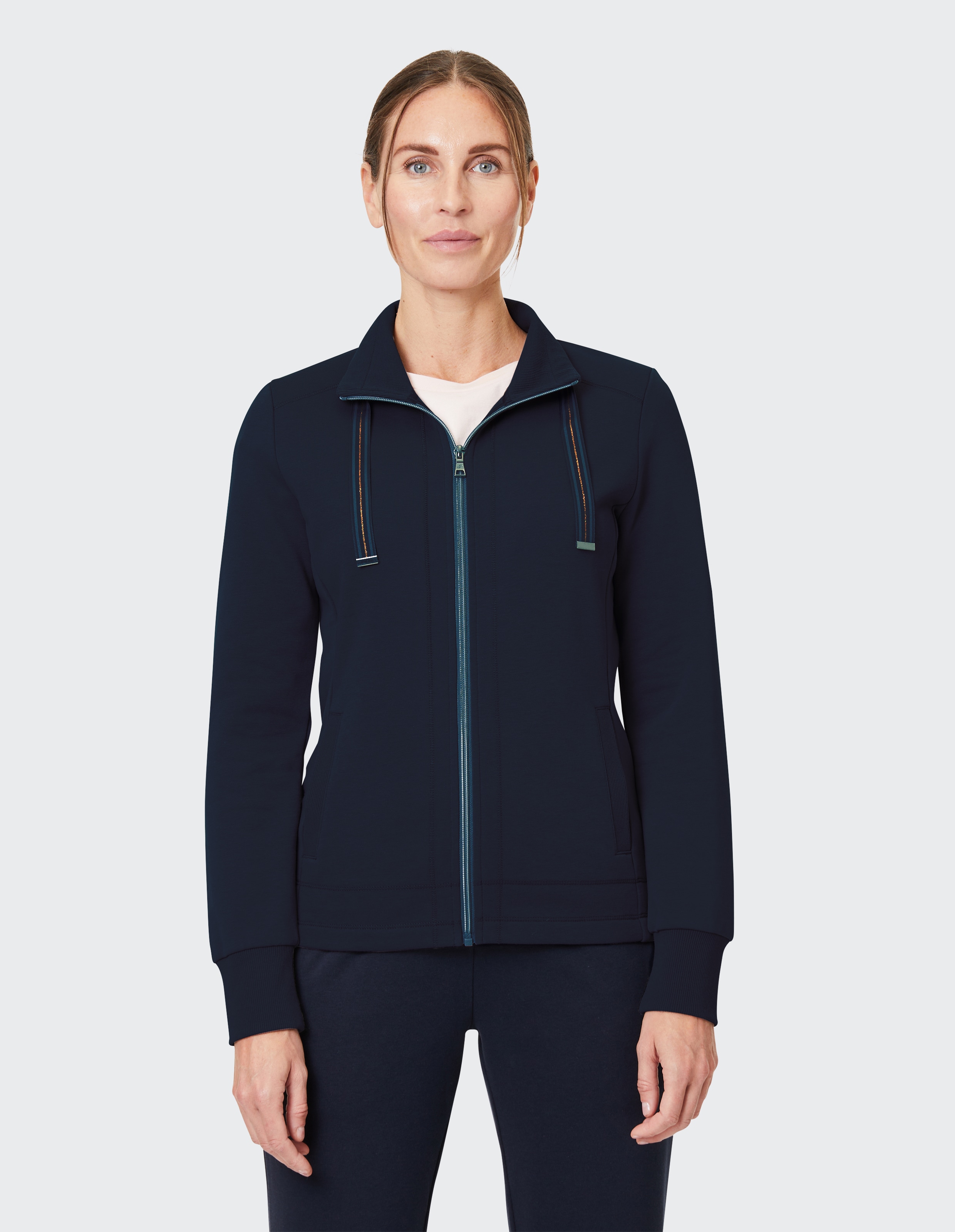 Joy Sportswear Sweatjacke "D SPORT-SWEATJACKE TATJANA" für den täglichen Einsatz, aus Baumwolle und Polyester