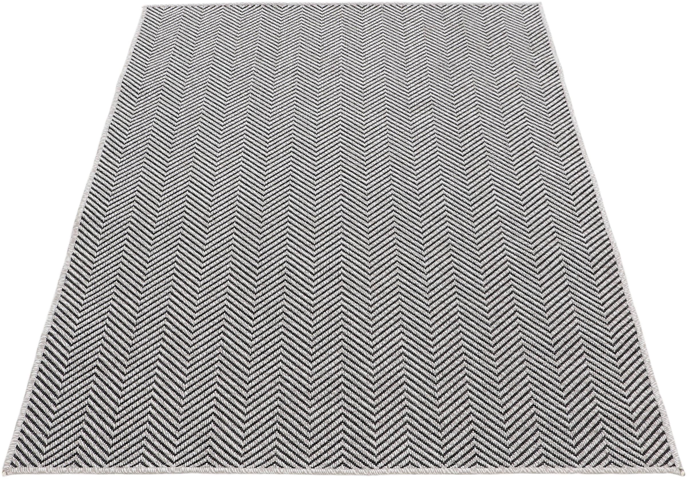 carpetfine Teppich Außenbereich Sisal robustes BAUR »Boho rechteckig, UV-beständig, 106«, Flachgewebe, bestellen Optik, 
