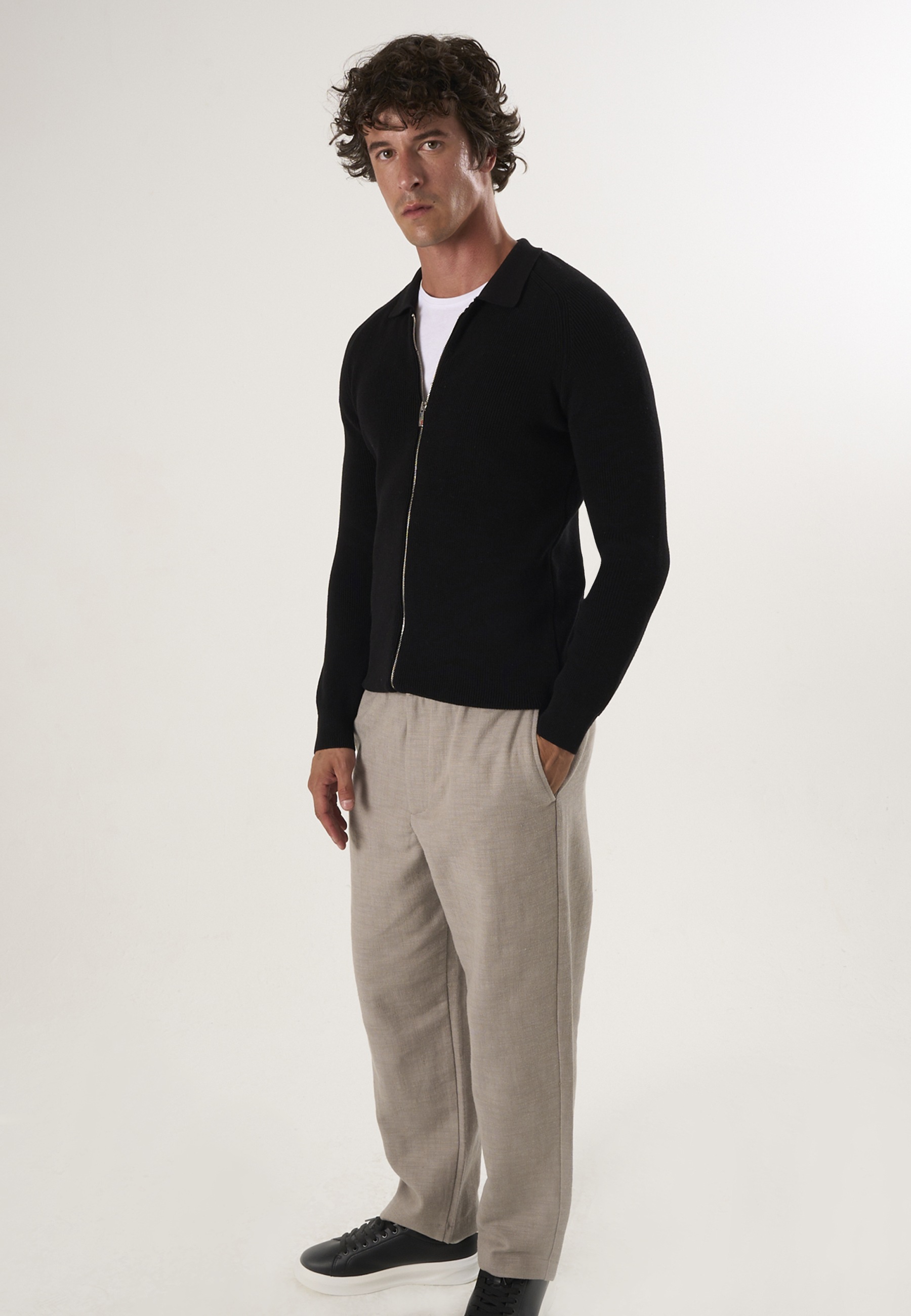 Felix Hardy Strickjacke "Strickjacke mit durchgehendem Reißverschluss" günstig online kaufen