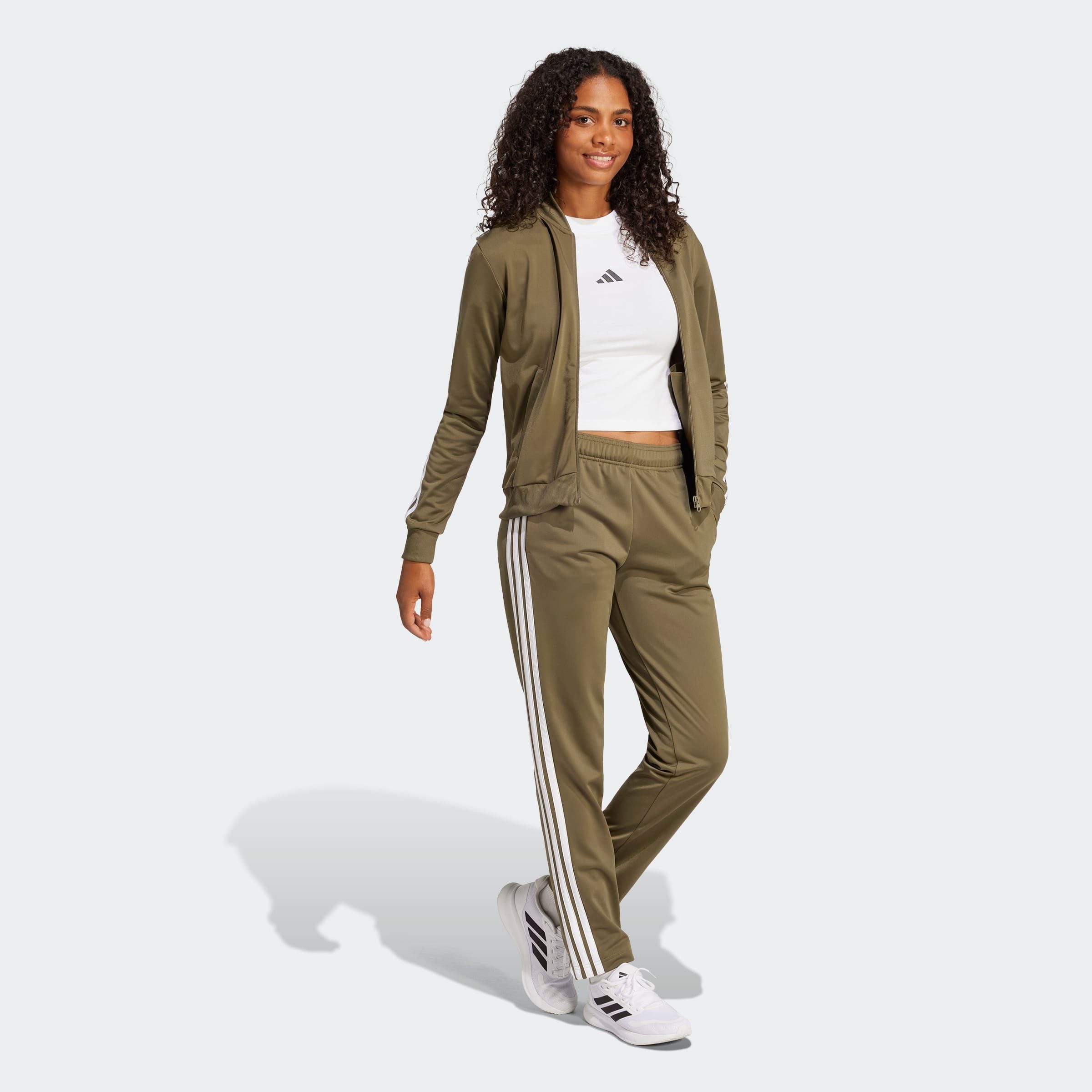 adidas Sportswear Trainingsanzug "W 3S TR TS", (2 tlg.) günstig online kaufen