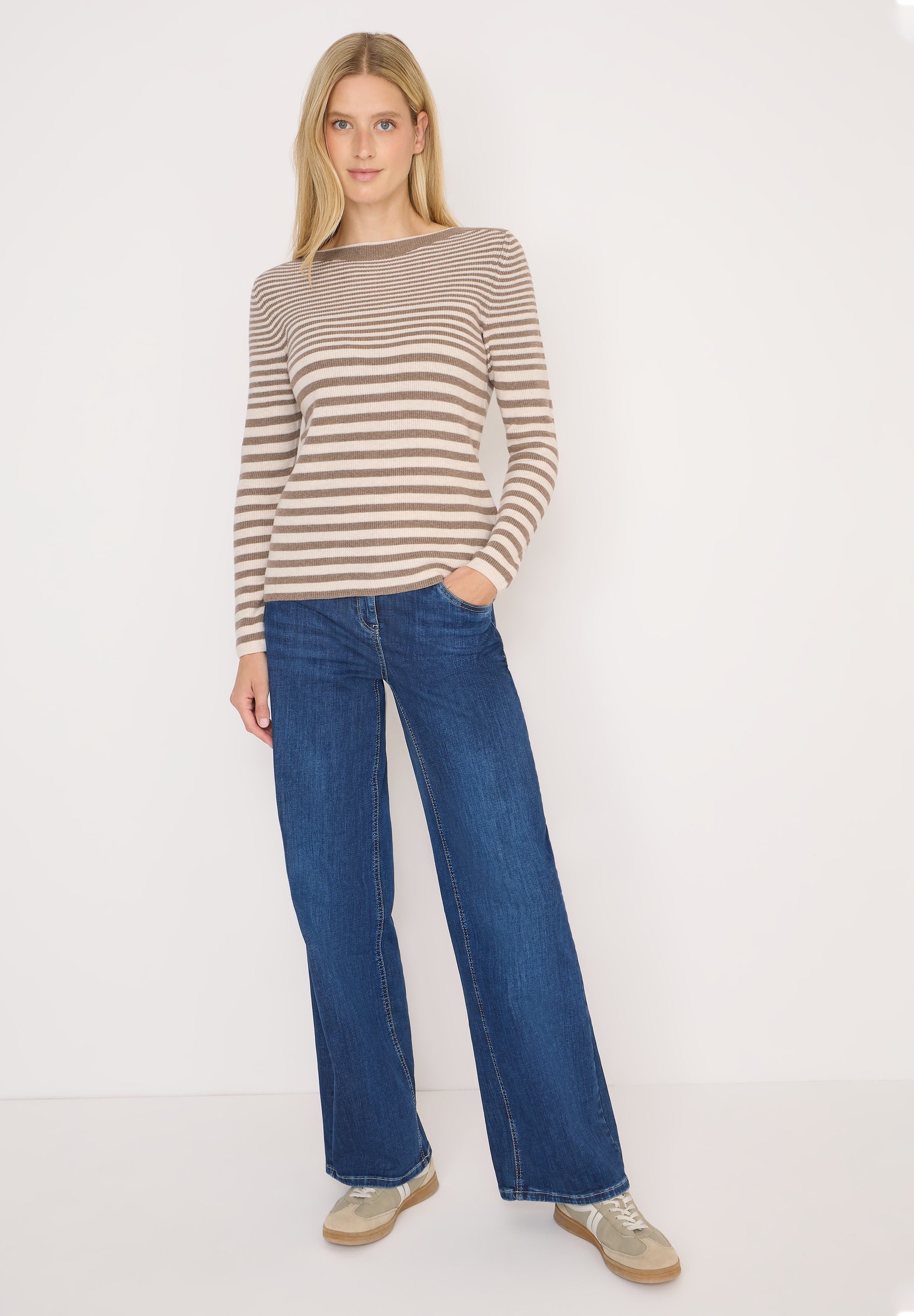 Cecil Strickpullover, aus reiner Baumwolle