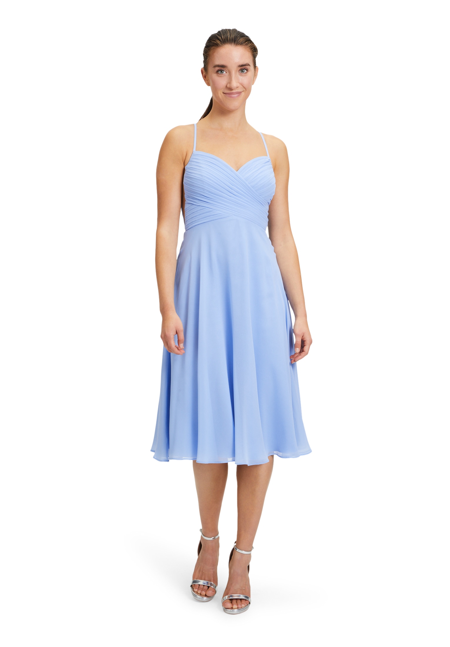 Cocktailkleid »Vera Mont Cocktailkleid mit Spitzeneinsatz«, Pailletten