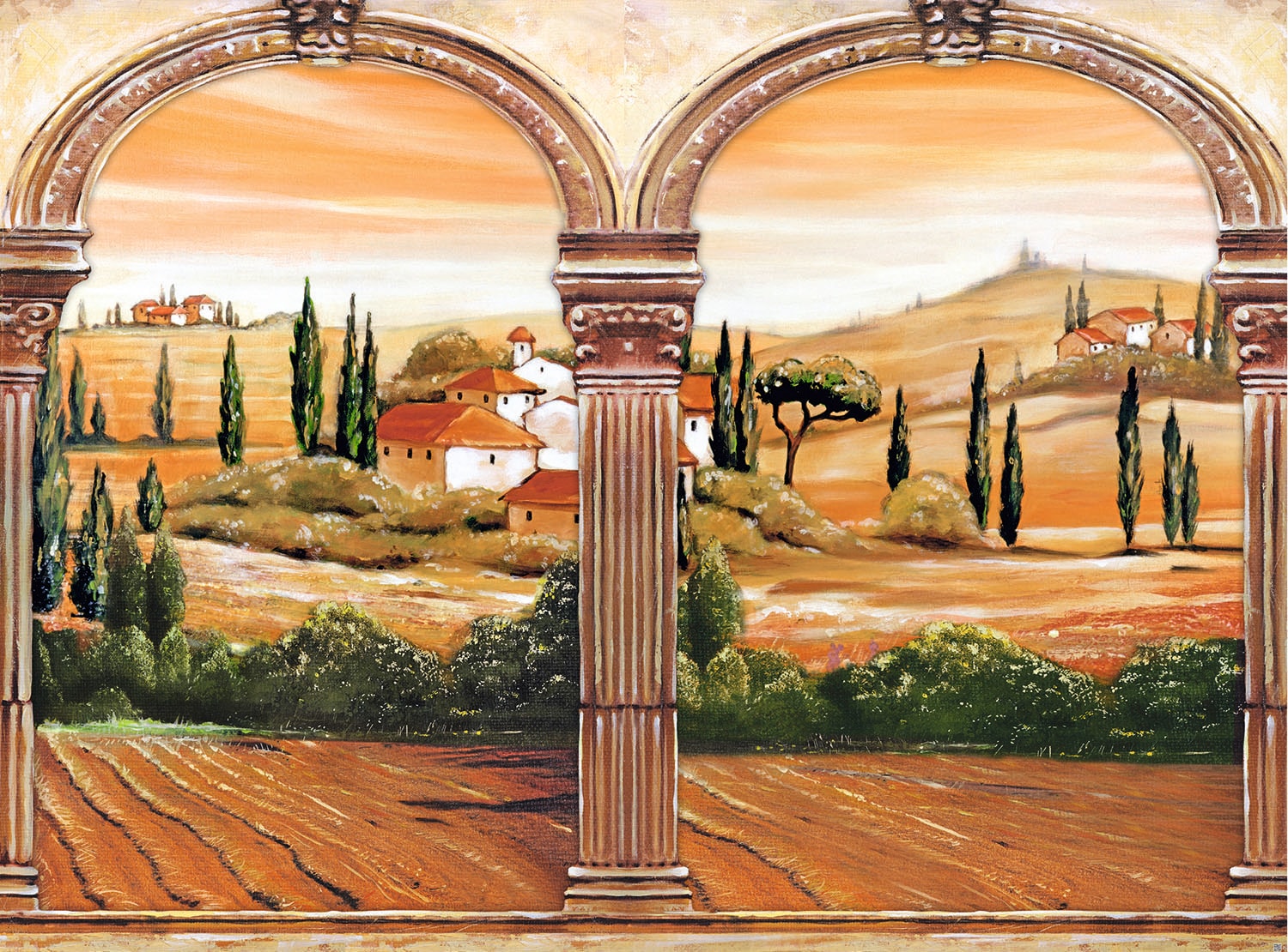 Papermoon Fototapete "Tuscany" glatt