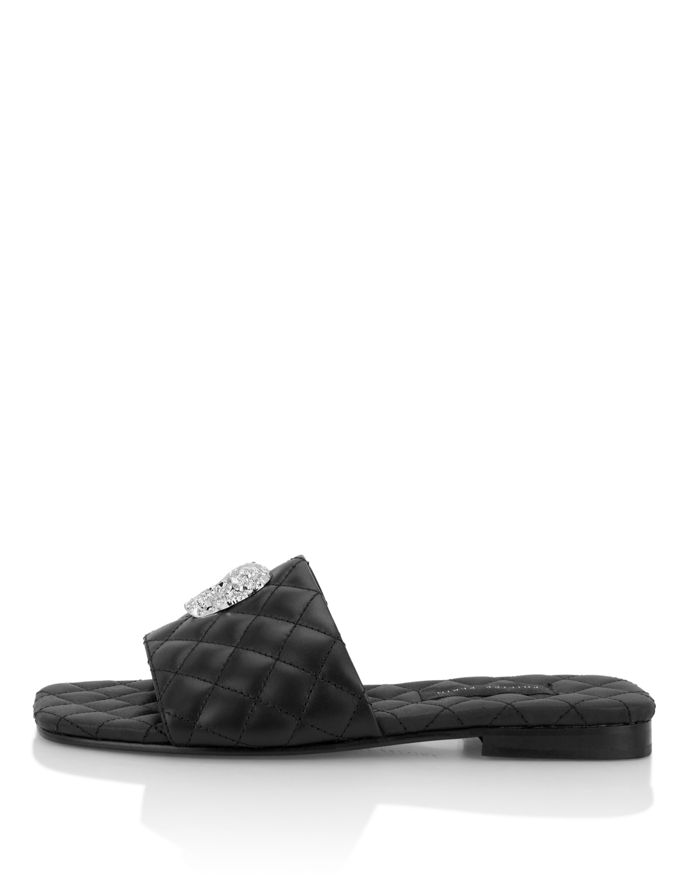 PHILIPP PLEIN Sandale »Skull Mit Schmucksteinen«