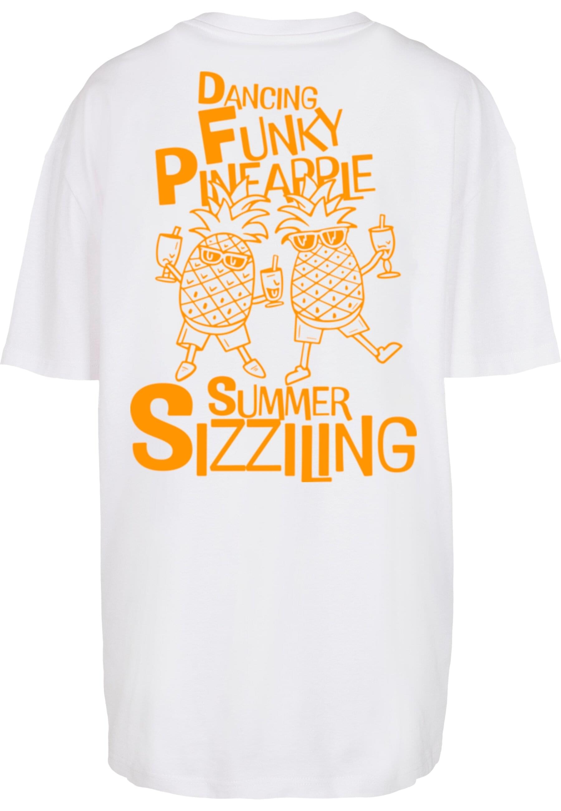 Merchcode T-Shirt "Merchcode Ladies Funky Pineapple Oversized Tee" 1 Stk. günstig online kaufen