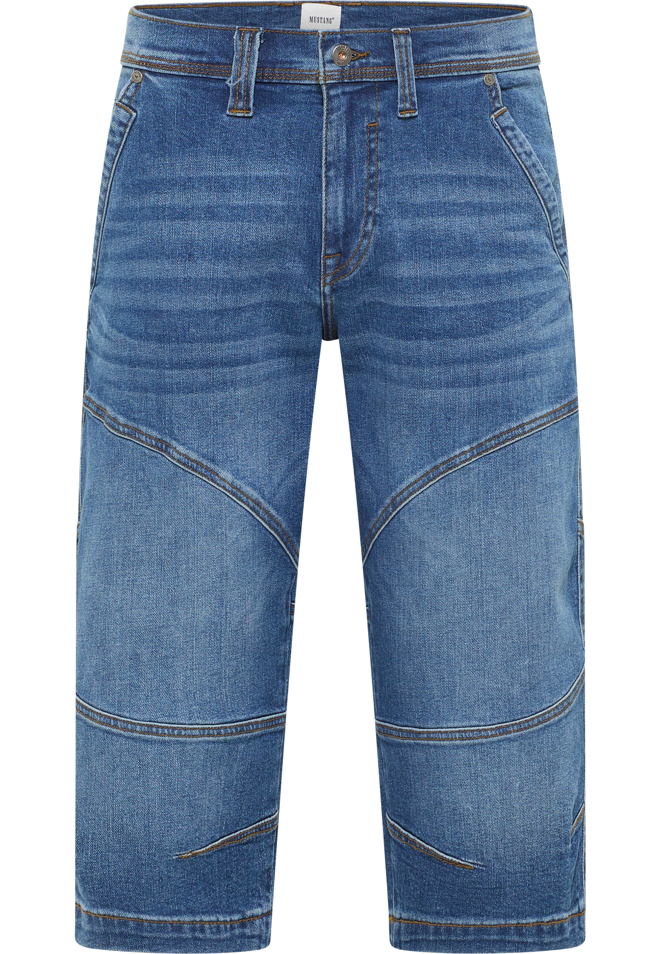 MUSTANG Jeansshorts "Style Freemot", mit Teilungsnähten günstig online kaufen