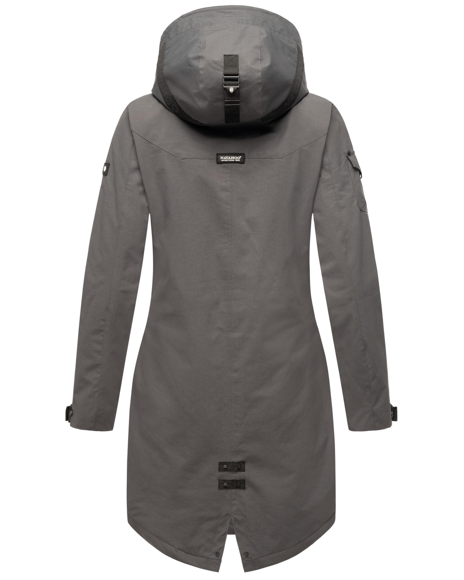 Navahoo Outdoorjacke »Pfefferschote«, mit Kapuze, moderne Damen Übergangsjacke mit Kapuze