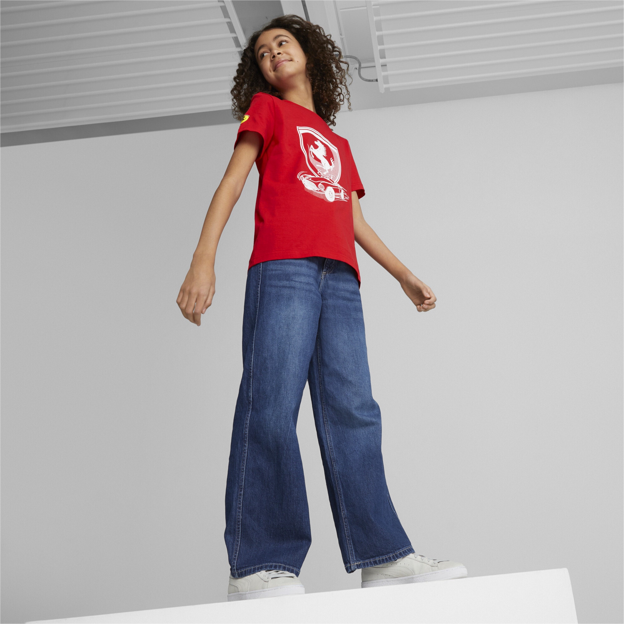 PUMA T-Shirt »Scuderia Ferrari Race T-Shirt Kinder«