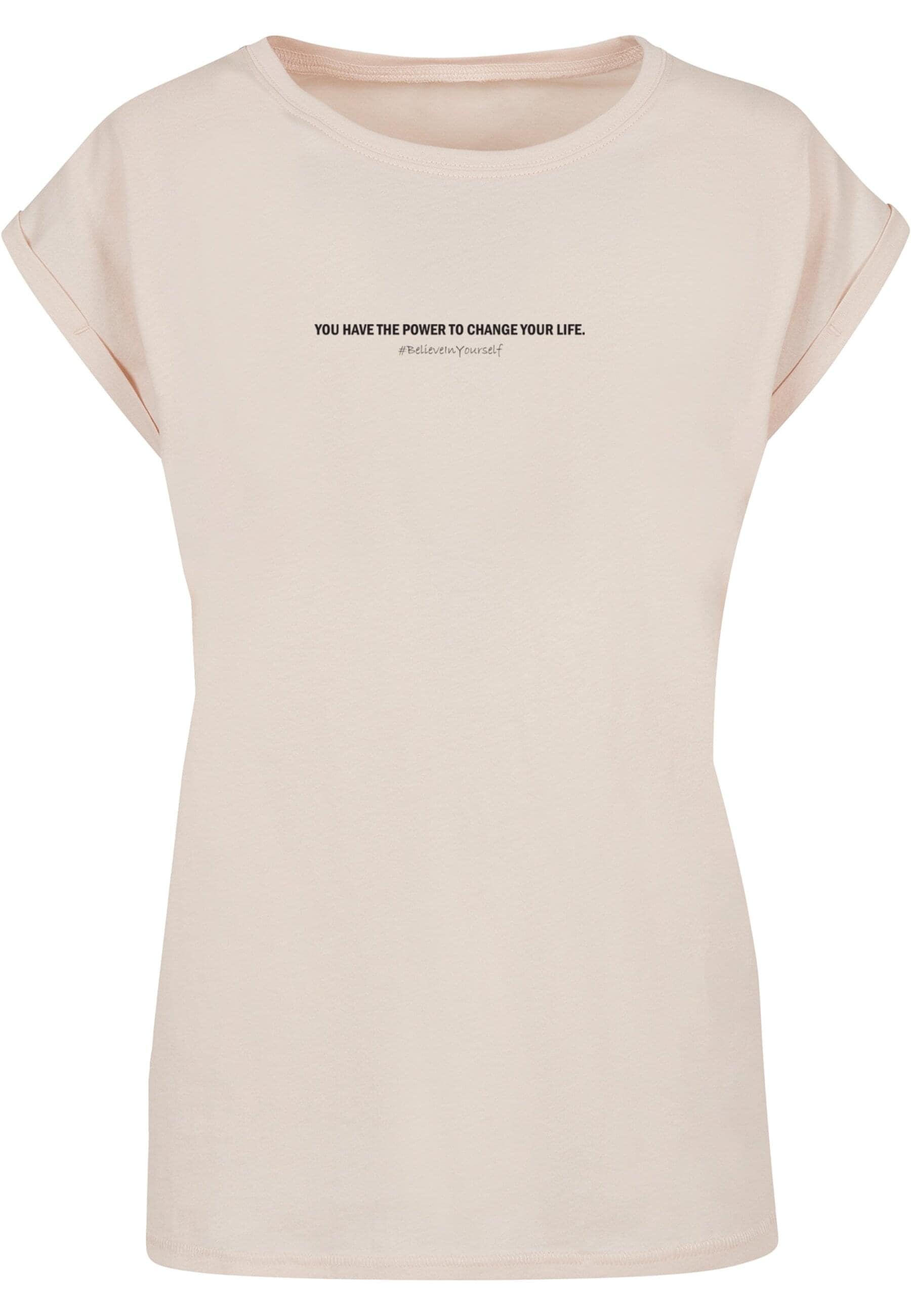 WD | Merchcode Ladies »Damen Tee«, In T-Shirt - Believe für BAUR Extended Shoulder Yourself tlg.) (1 kaufen