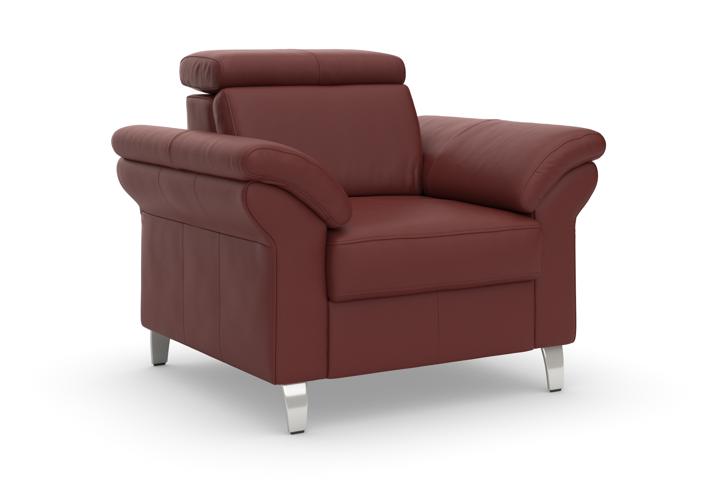 sit&more Sessel »Arngast«, inklusive Federkern und Kopfteilverstellung