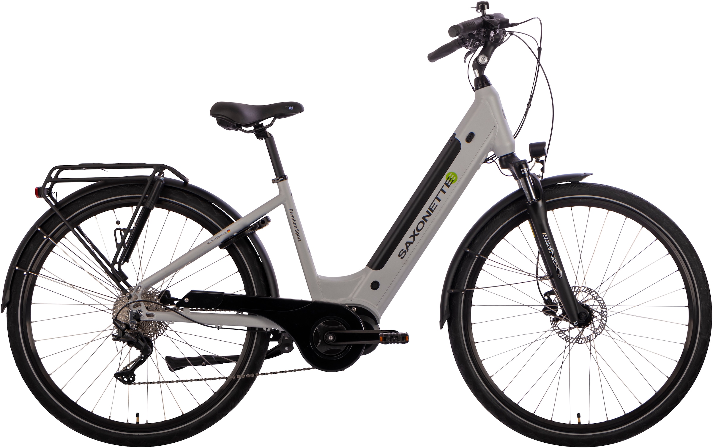 E-Bike »Premium Sport (Wave)«, 10 Gang, Mittelmotor 250 W, Pedelec, Elektrofahrrad für...