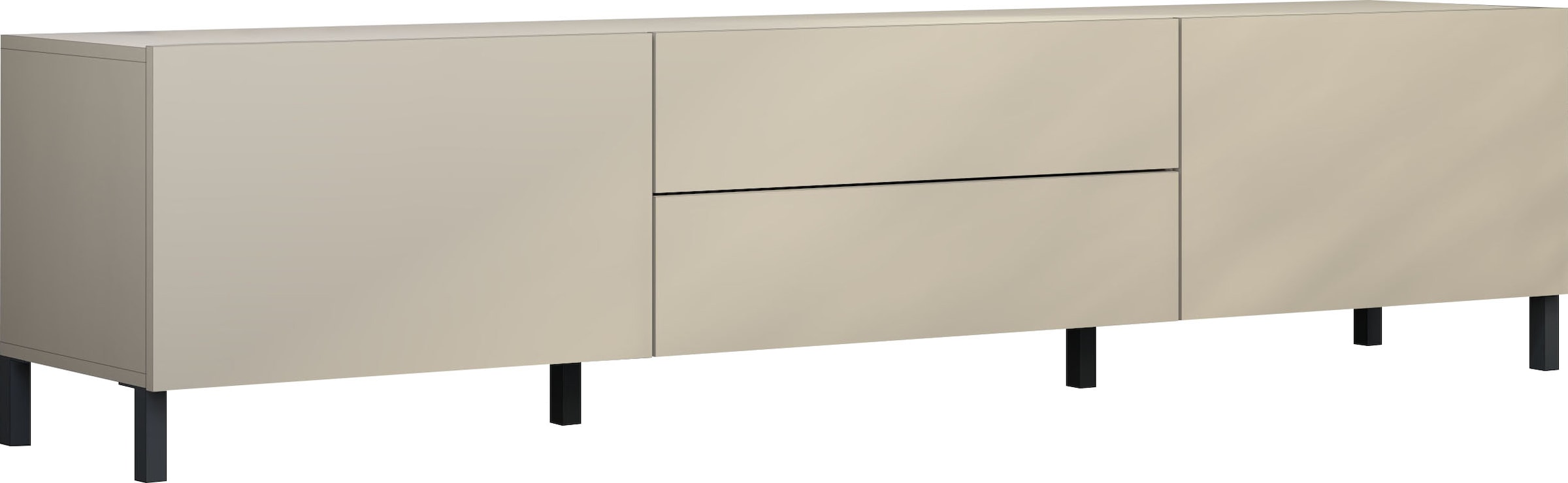 borchardt Möbel Lowboard "Sophia, TV-Schrank mit Metallfüßen, Breite 200 cm günstig online kaufen