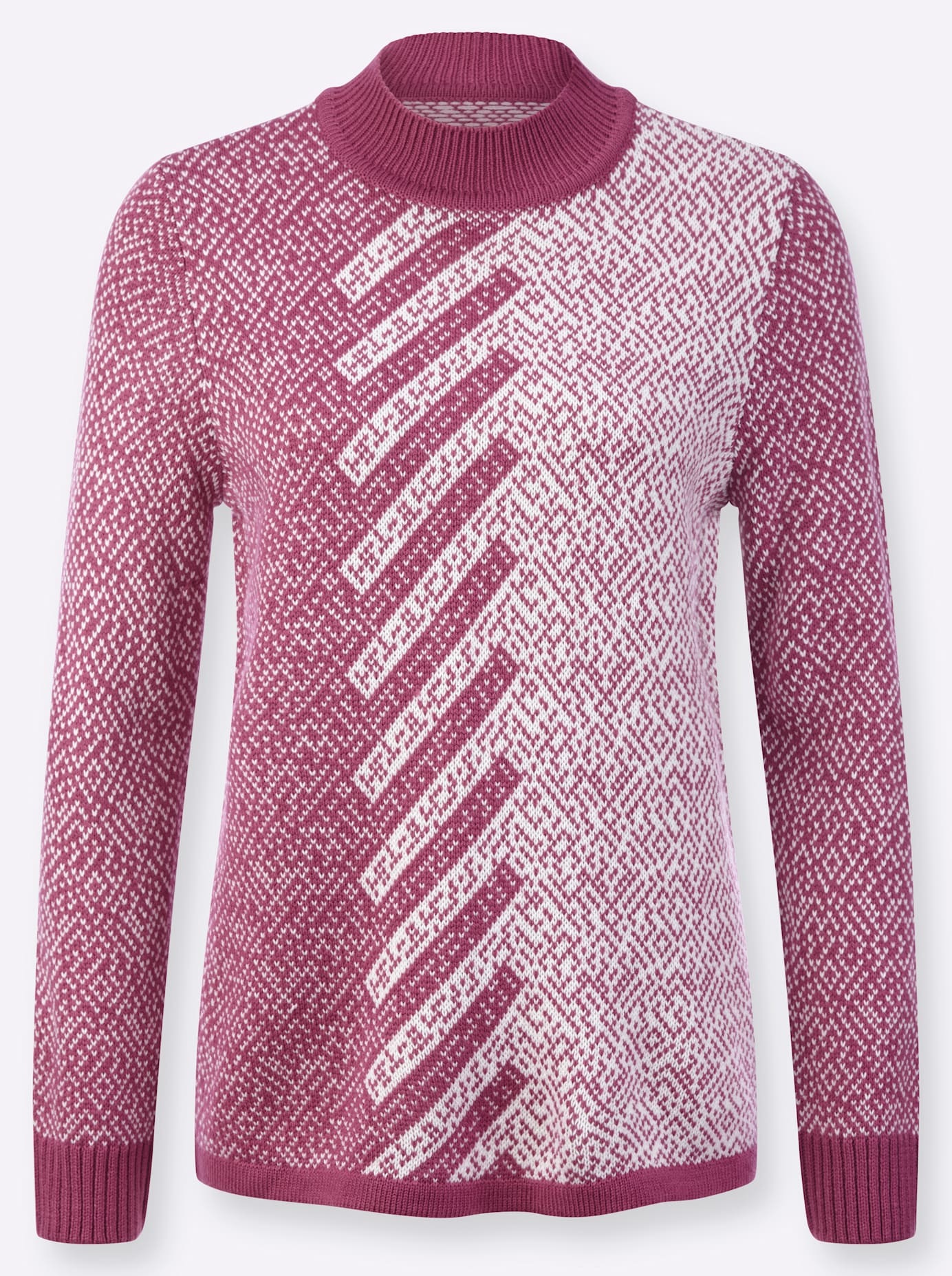 Classic Basics Jacquardpullover »Stehkragen-Pullover«
