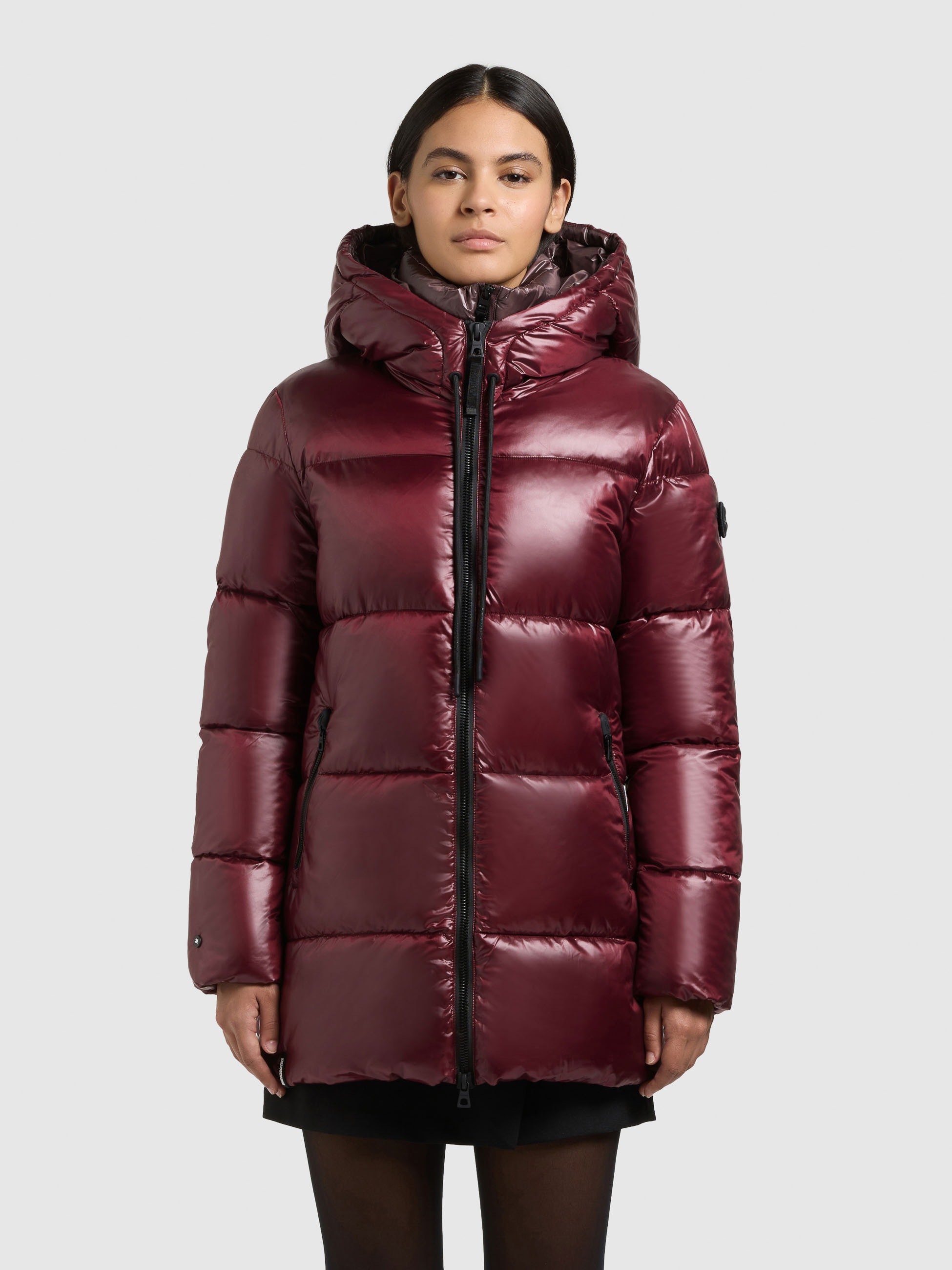 khujo Steppjacke »DASHA 2IN1 (EINSATZ HERAUSNEHMBAR)« mit Kapuze