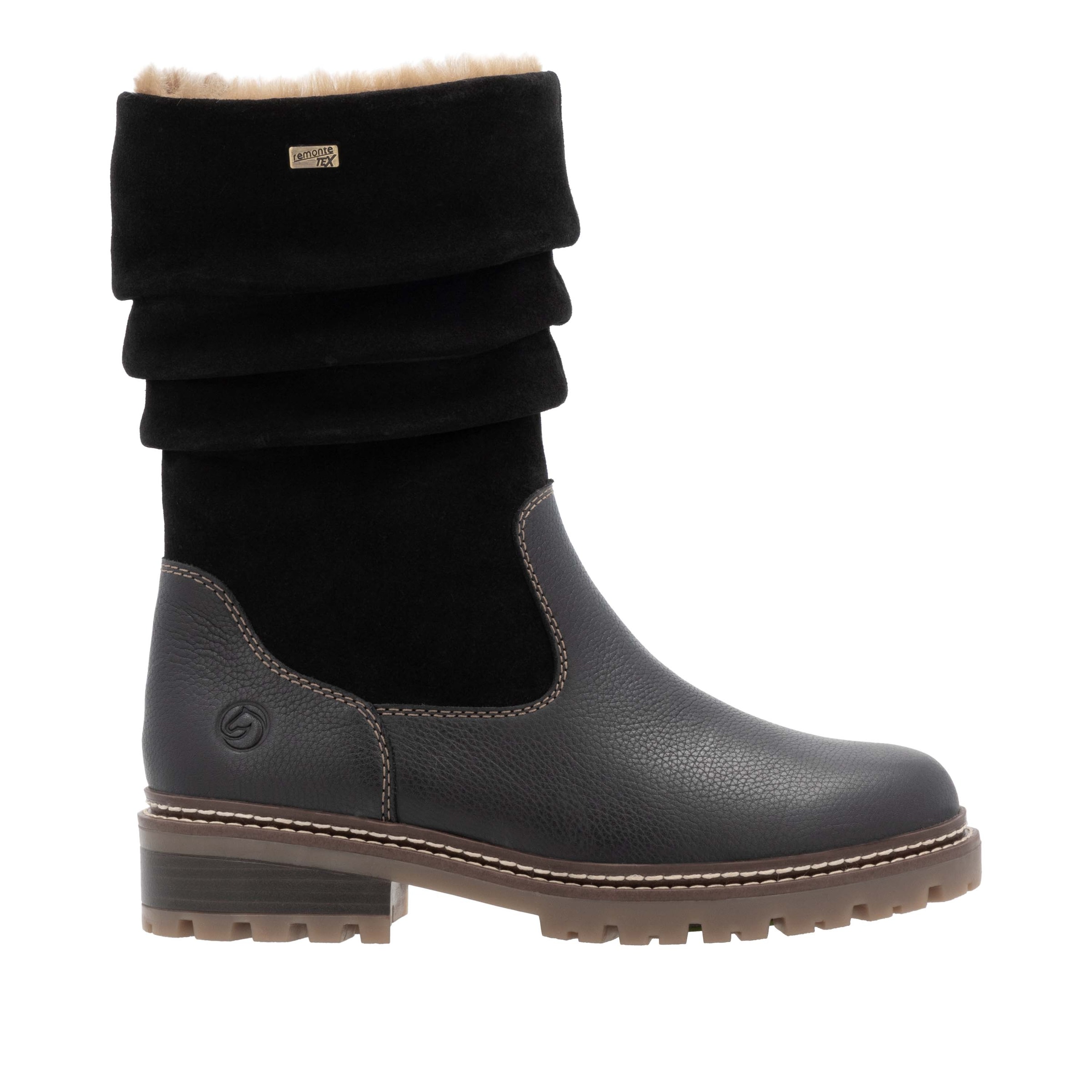 Remonte Winterstiefel »Fiber Grip«, Winterboots, Profilsohle, mit wasserabweisender TEX-Membran