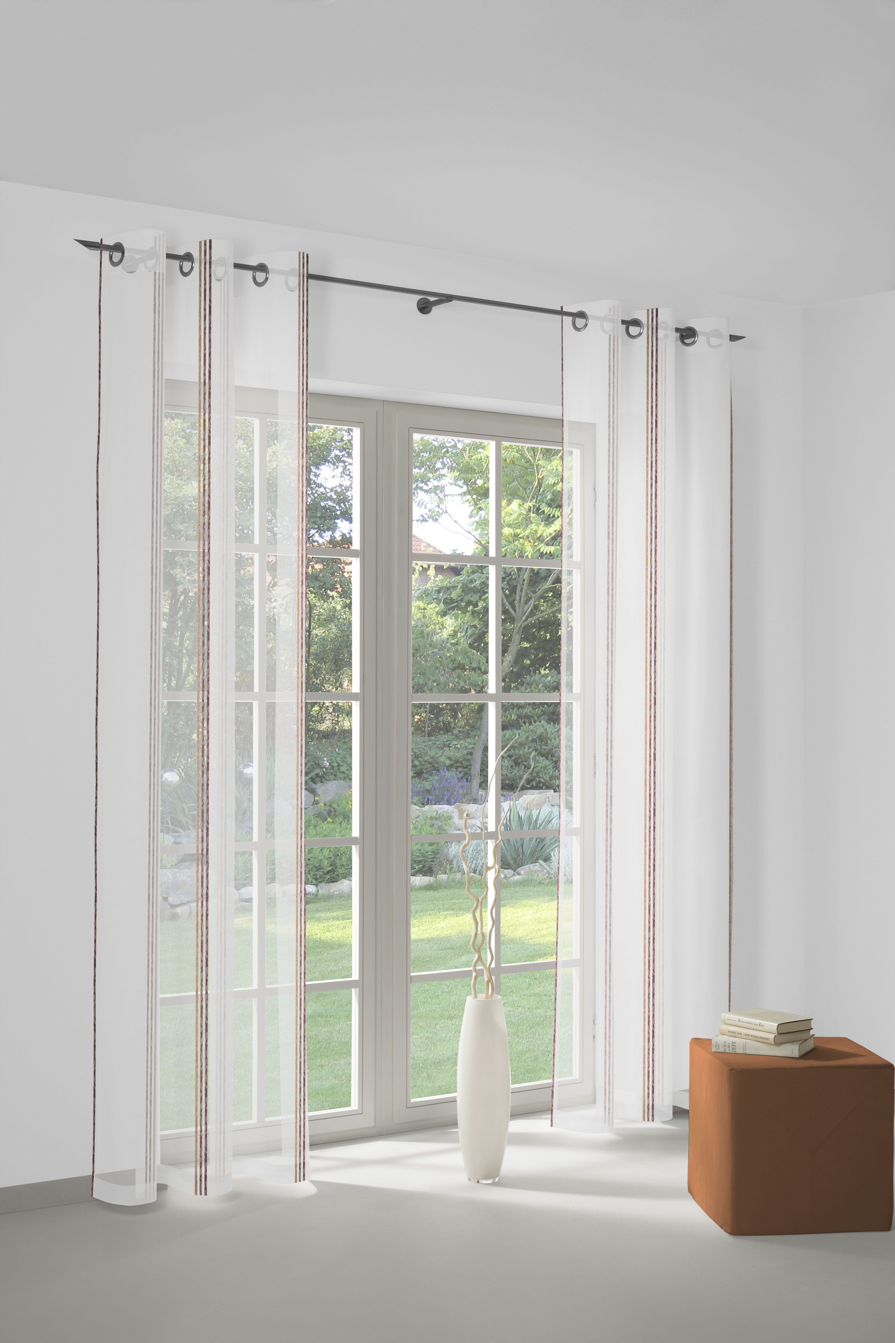Wirth "Chloé" Ösen 1 Stk. tlg. Fertigstore mit Ösen (Ø 4 cm) nach Maß