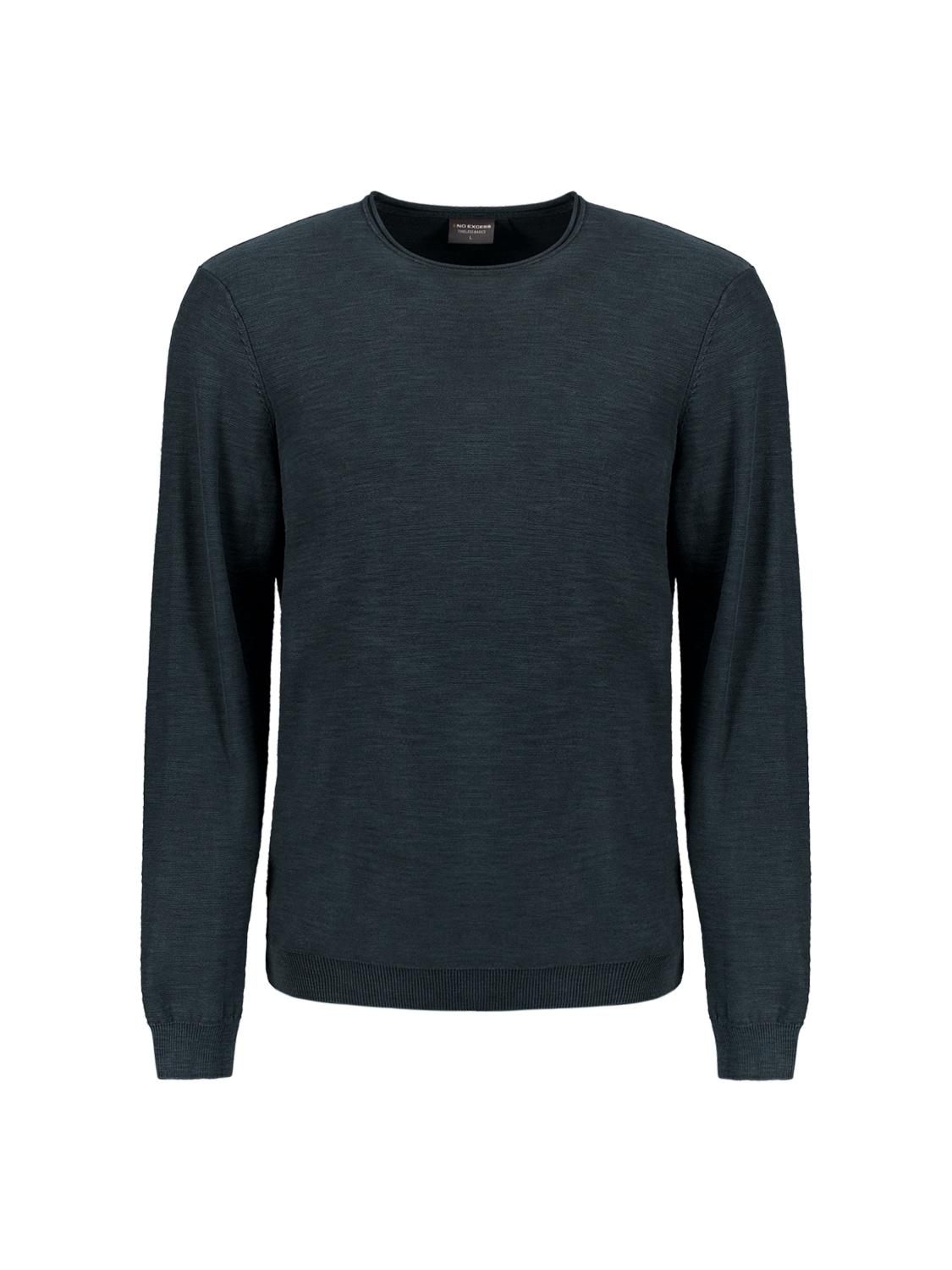 NO EXCESS Rundhalspullover »No Excess Rundhalspullover von Timeless Basics«