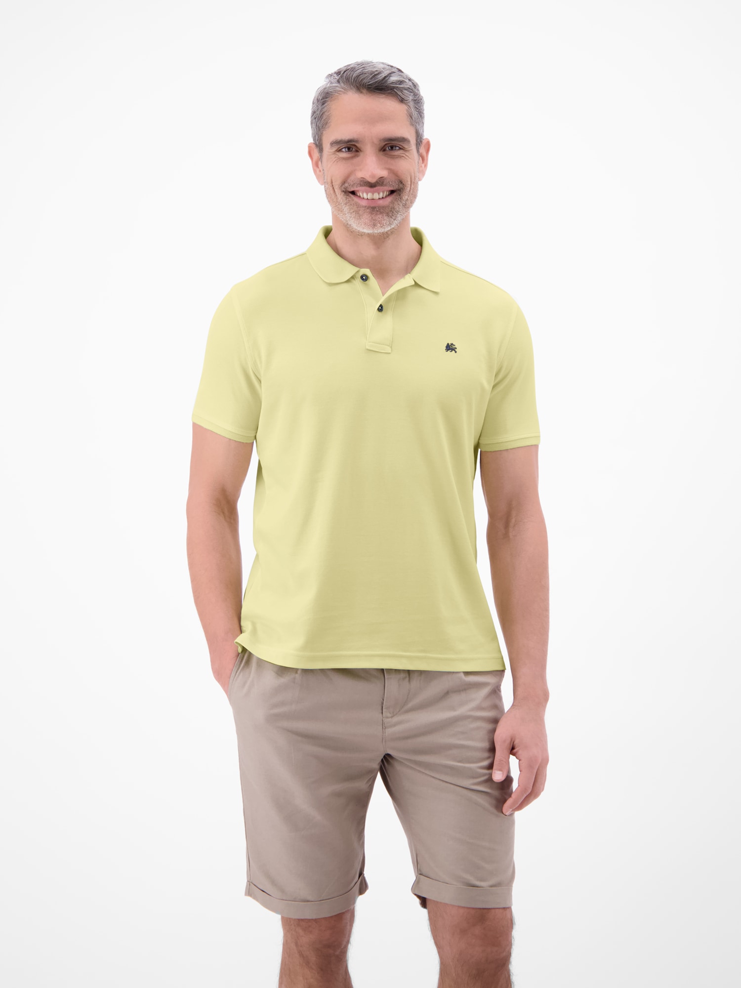 LERROS Poloshirt "COOL & DRY" mit Logo-Stickerei