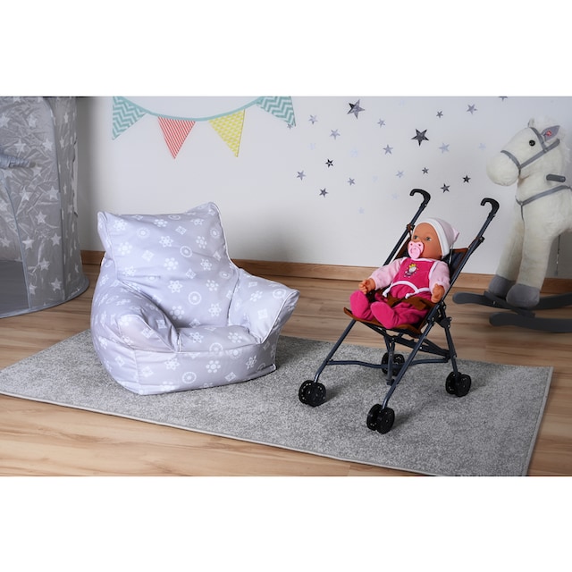 Knorrtoys® Sitzsack »Royal Grey«, für Kinder; Made in Europe auf Rechnung |  BAUR