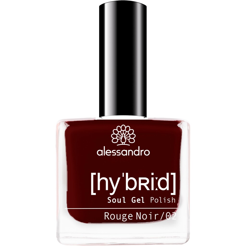 alessandro international Nagellack »ALE HYBRID TRY ME SET ROUGE NOIR«, (Set, 3 tlg., 1 x Base Coat 8ml
1 x Rouge Noir 8ml
1 x Top Coat 8ml)