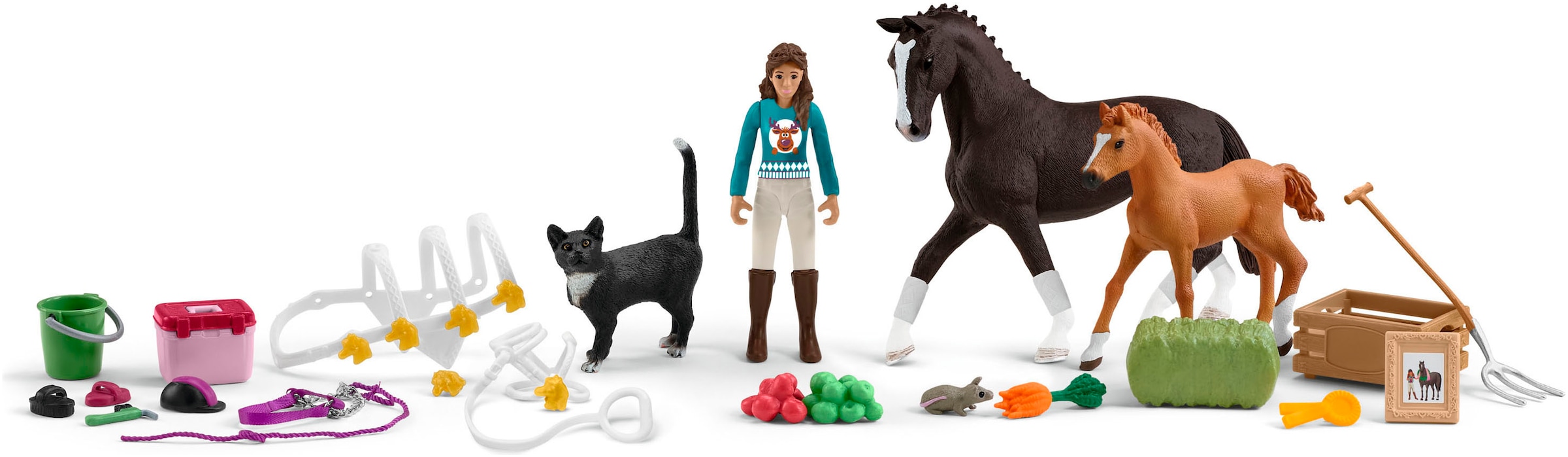 Schleich® Spielzeug-Adventskalender »HORSE CLUB«, ab 5 Jahren
