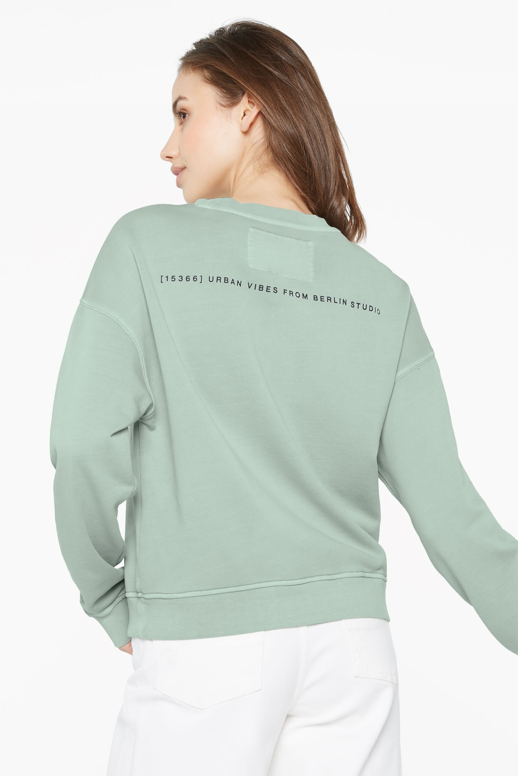 Harlem Soul Sweater, mit Rippbündchen