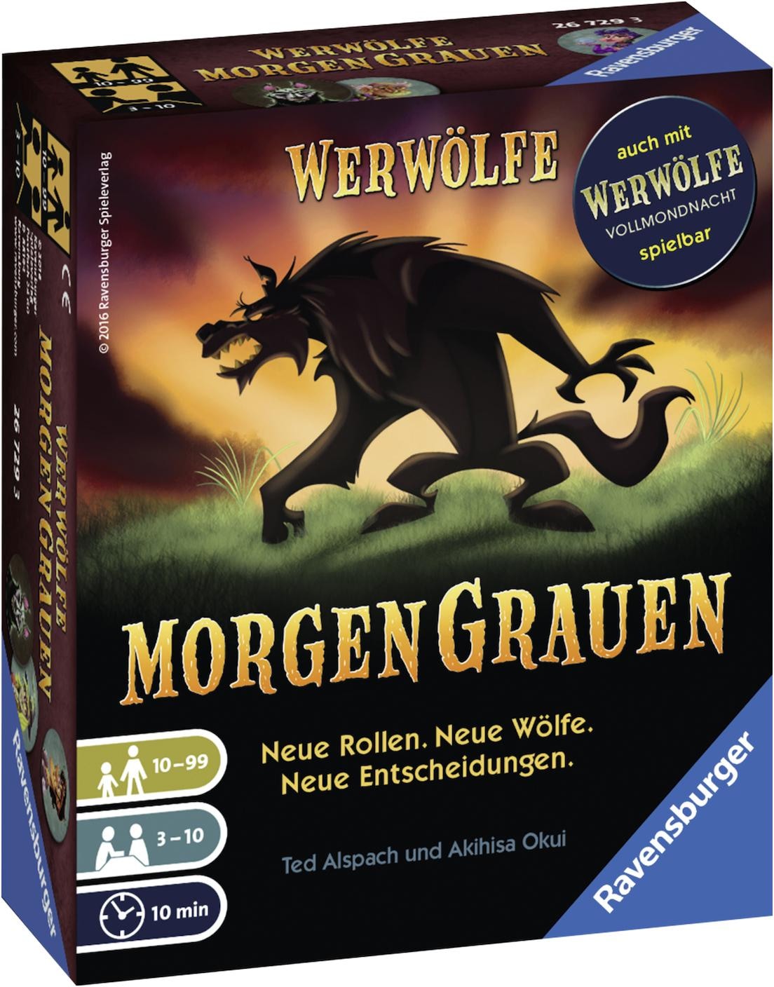 Ravensburger Spiel »Werwölfe Morgengrauen«, Made in Europe