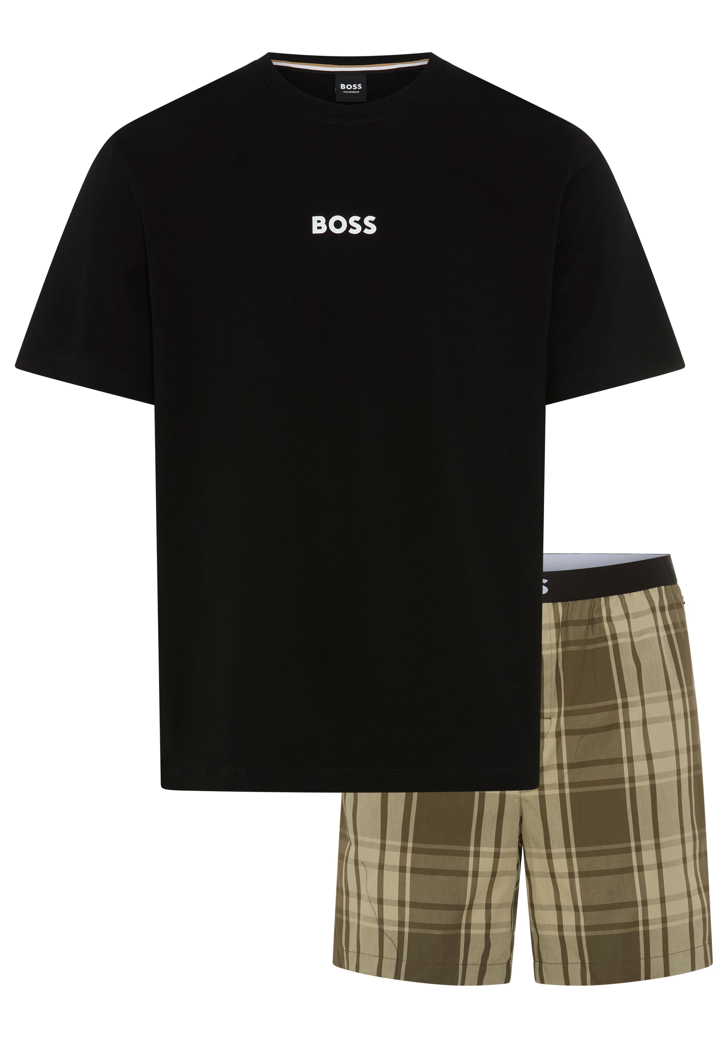 BOSS Pyjama "Easy Short Set" Set, 2er Set, 2