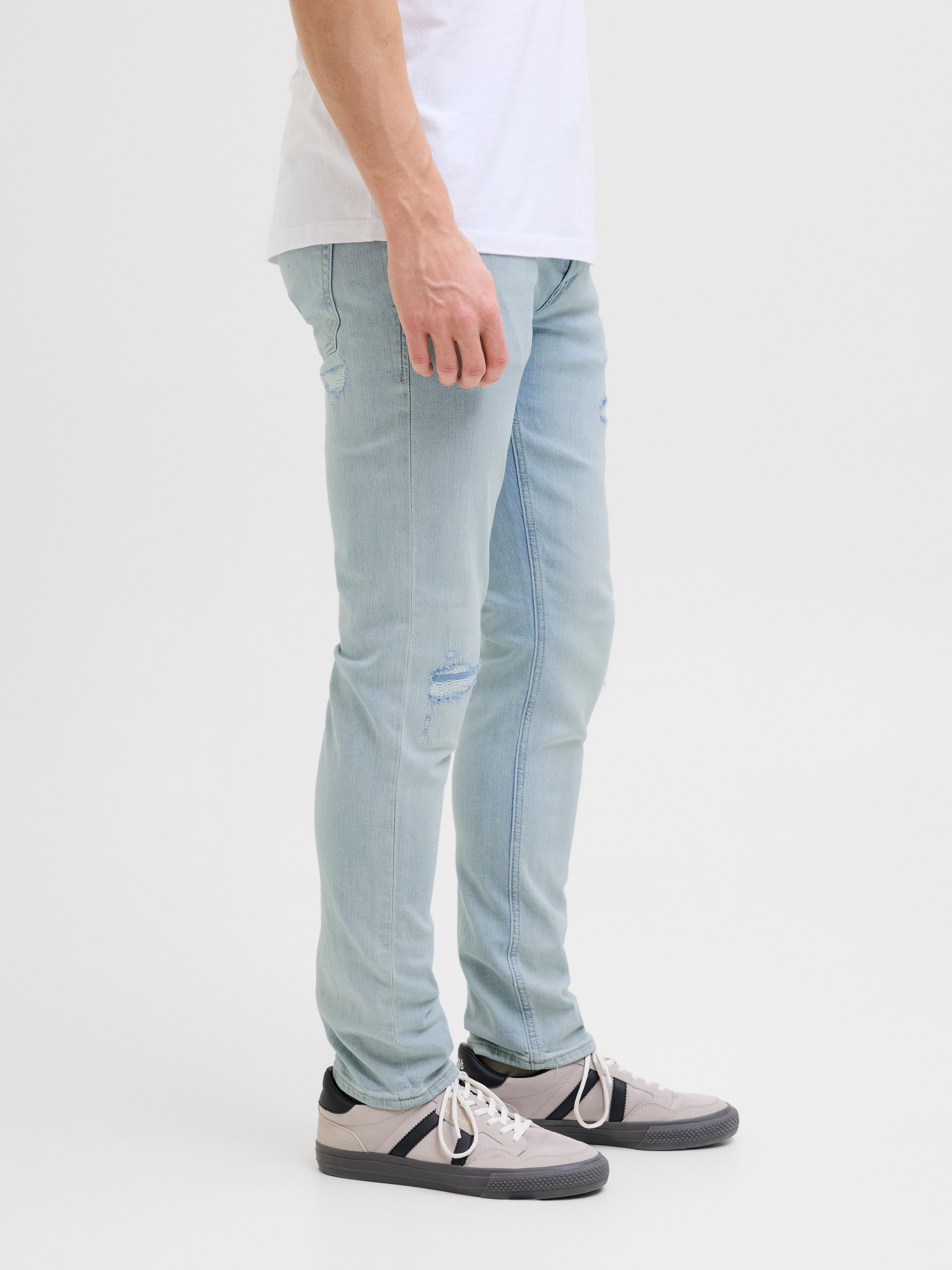 Jack & Jones Slim-fit-Jeans "JJIGLENN JJCOLE AM 672 SN" günstig online kaufen