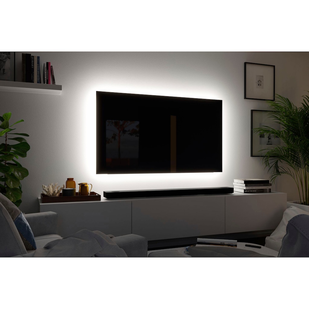 Paulmann LED-Streifen »MaxLED 250 TV Comfort Basisset 55 Zoll 3,6m Dynamic RGB 20,5W 277lm/m«, 1 St.-flammig
