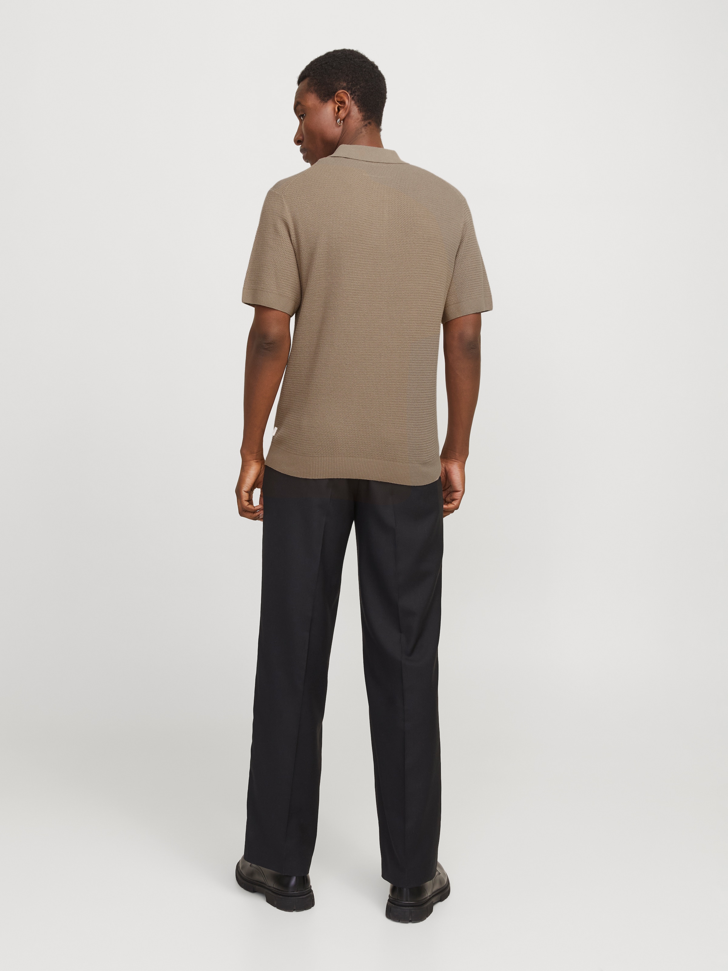 Jack & Jones Polokragenpullover »JPRCCCOOPER KNIT POLO SS SN«