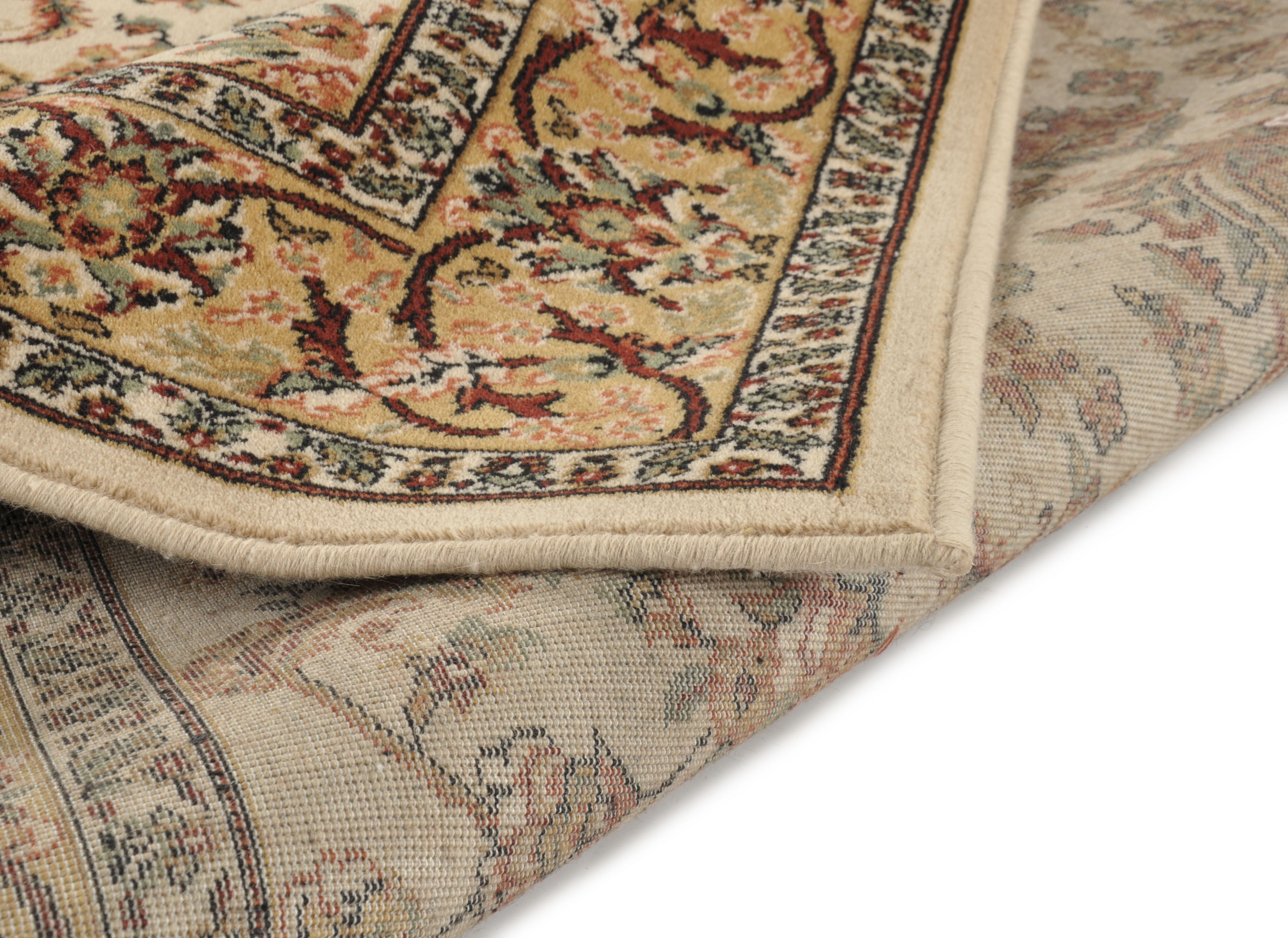 Thumbnail - THEKO Wollteppich "Turan 808" rechteckig 12 mm Höhe reine Wolle, Orient-Optik, ideal im Wohnzimmer & Schlafzimmer