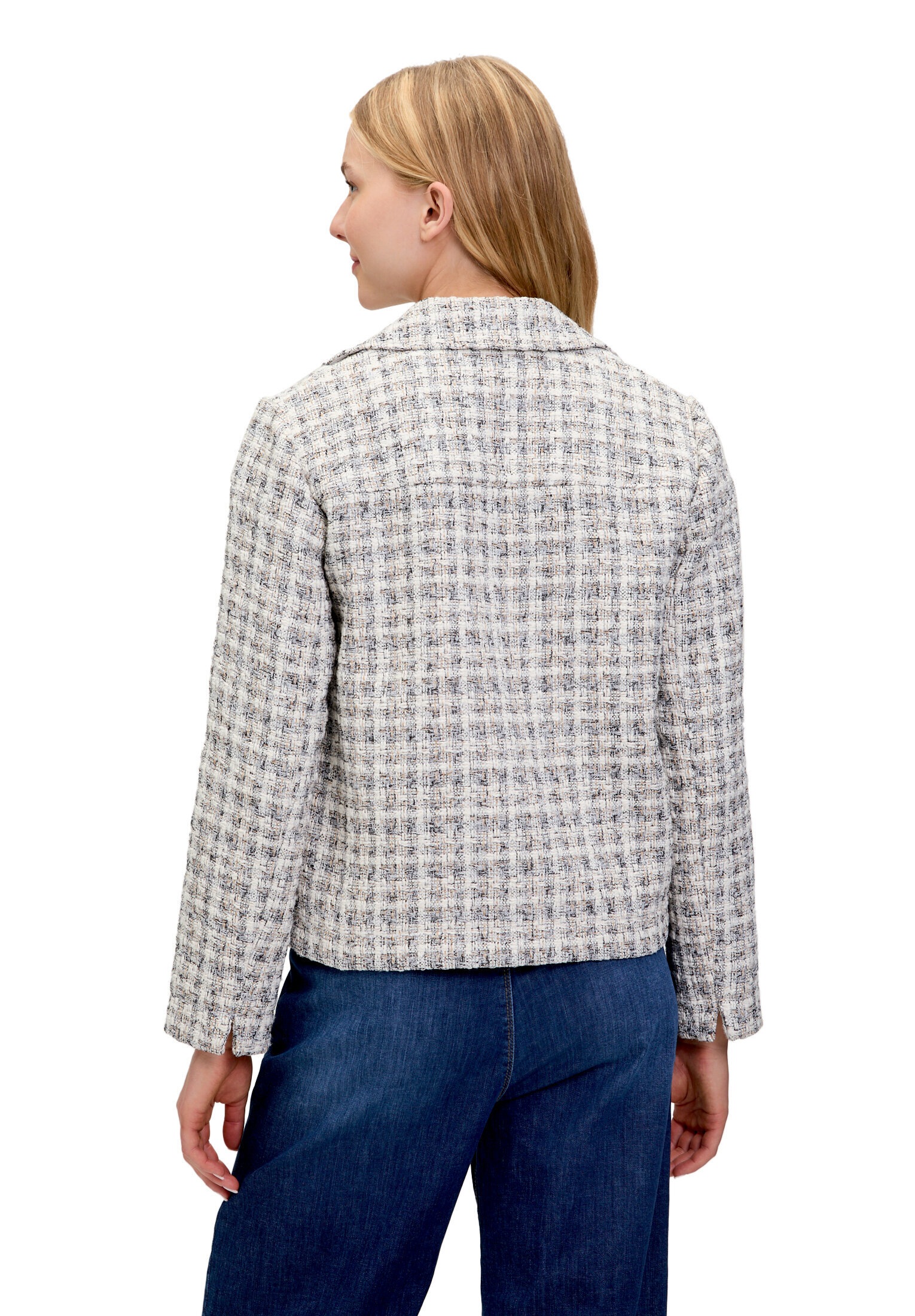 Cartoon Jackenblazer »Damen mit aufgesetzten Taschen«