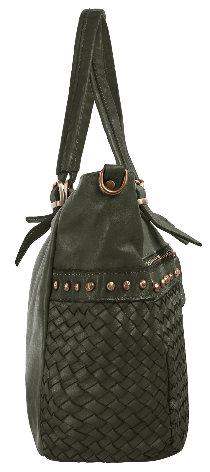 Samantha Look Shopper, echt Leder, Made in Italy