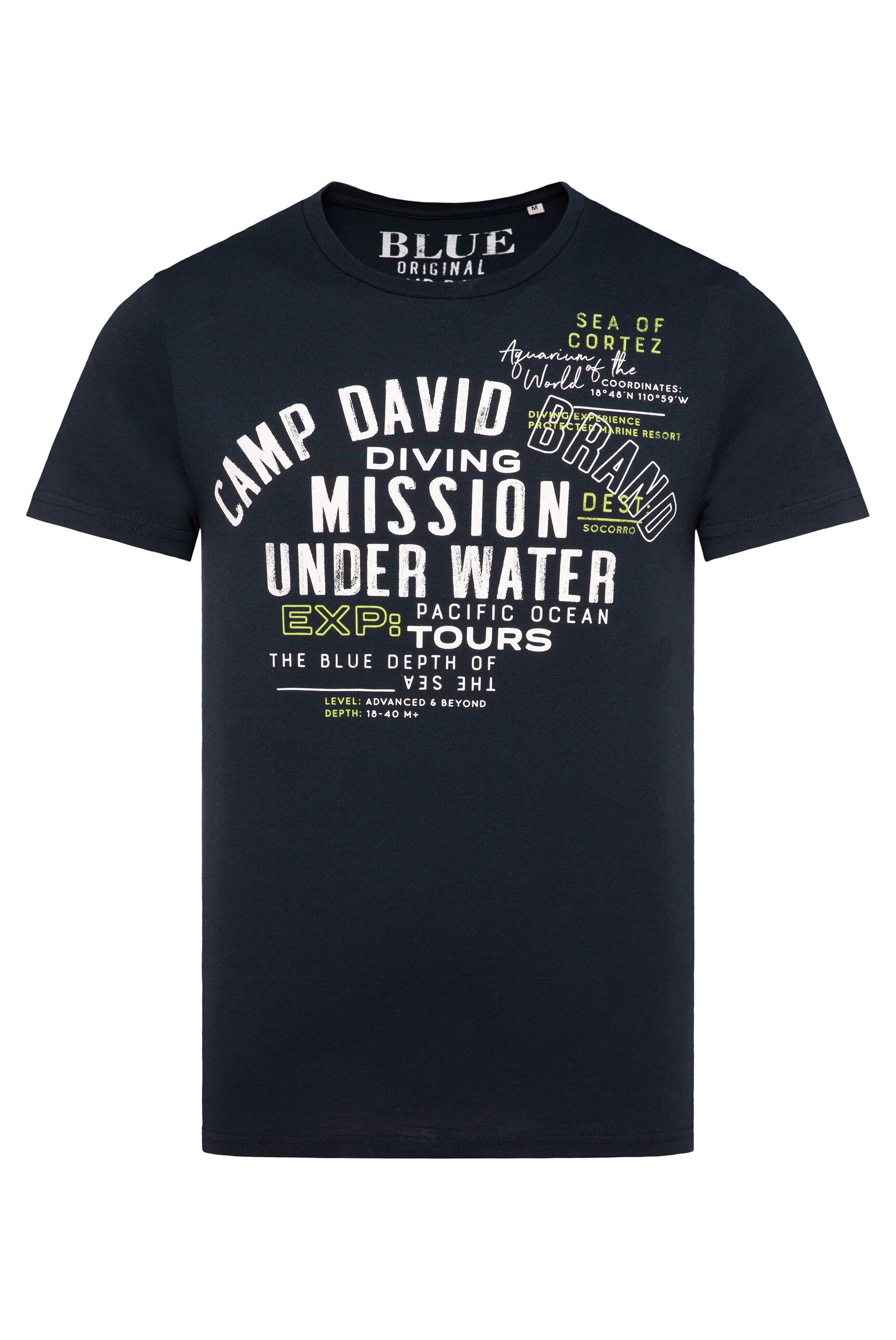 CAMP DAVID Rundhalsshirt, mit Baumwolle günstig online kaufen