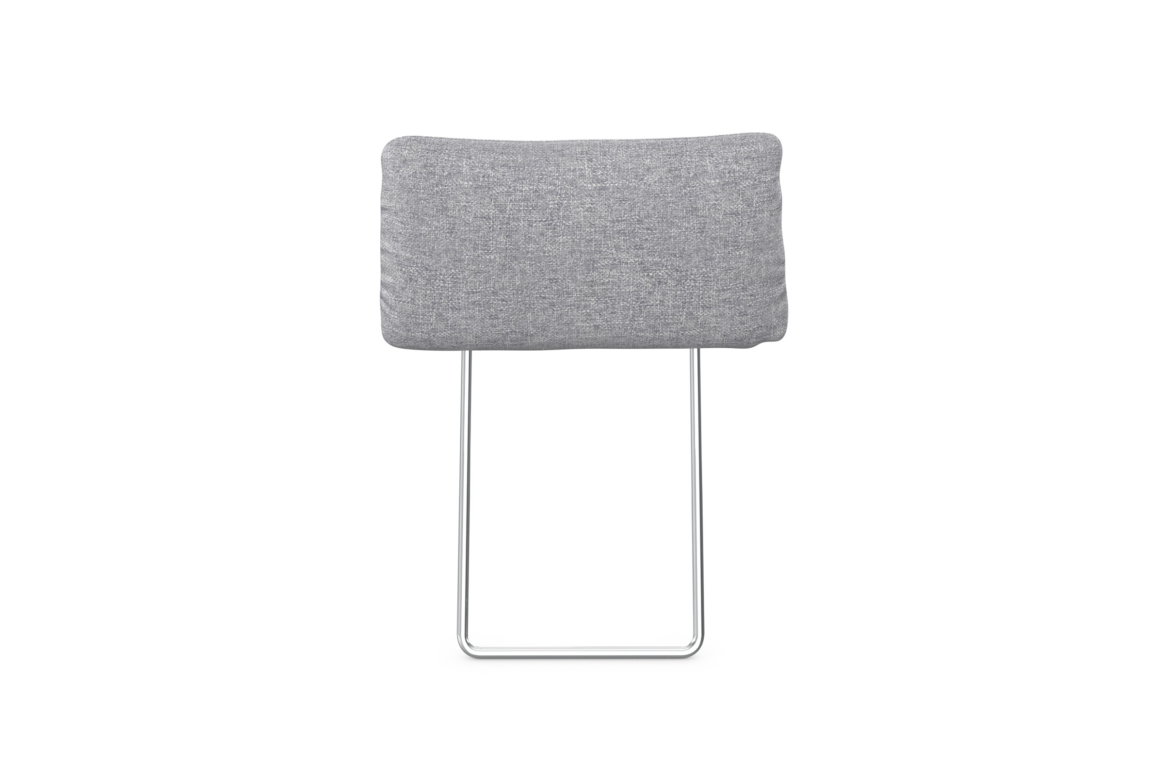 Kopfstütze HOME AFFAIRE, B:50cm H:25cm T:12cm, silber, 100% Polyester, Polsterauflagen, "Calando", passend zur Serie "Calando"